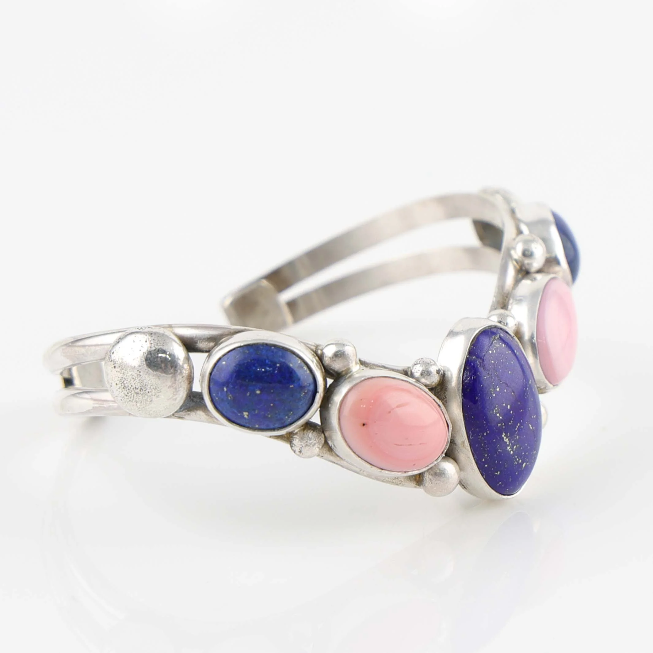 Lapis and Conch Shell Cuff - Image 3
