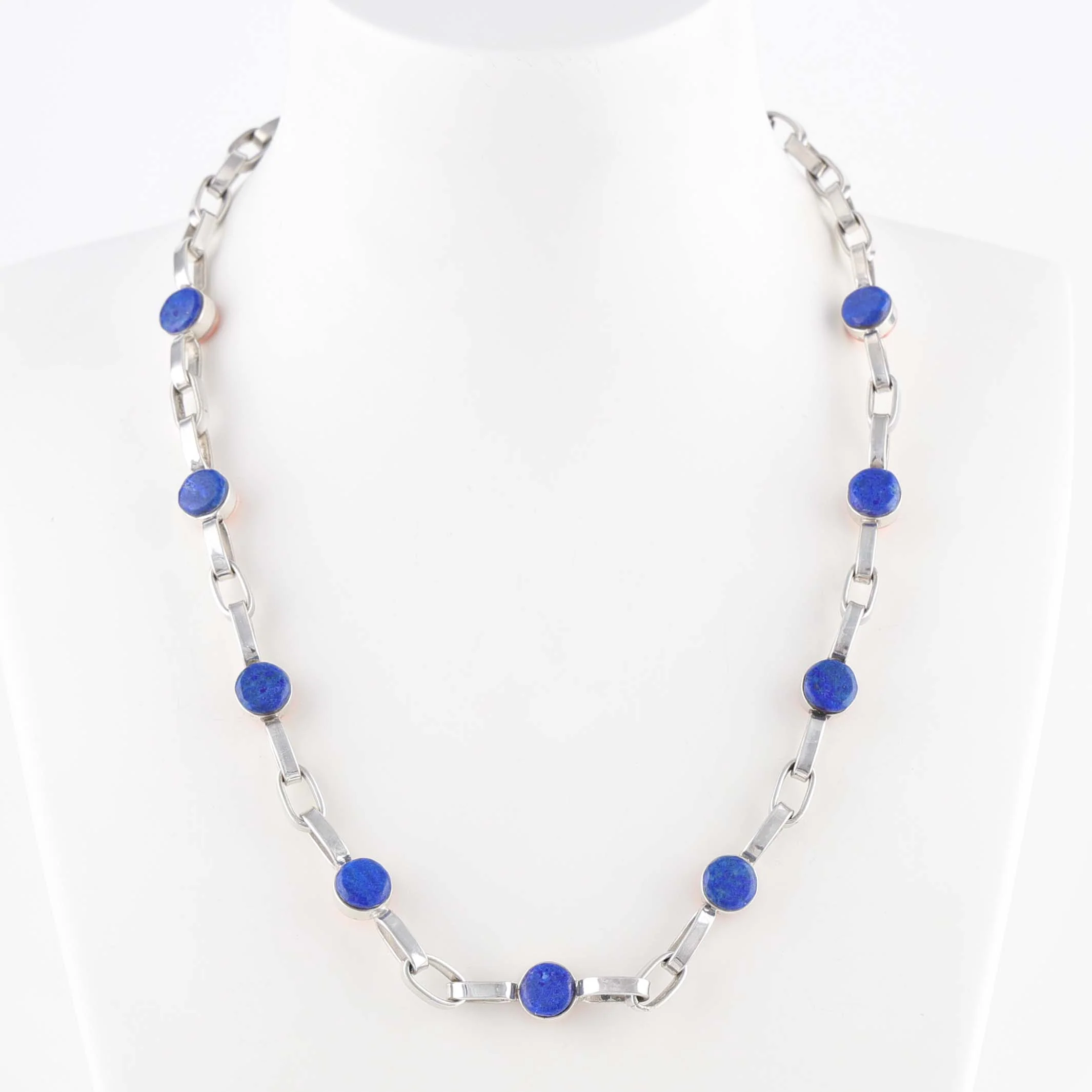 Lapis and Coral Necklace