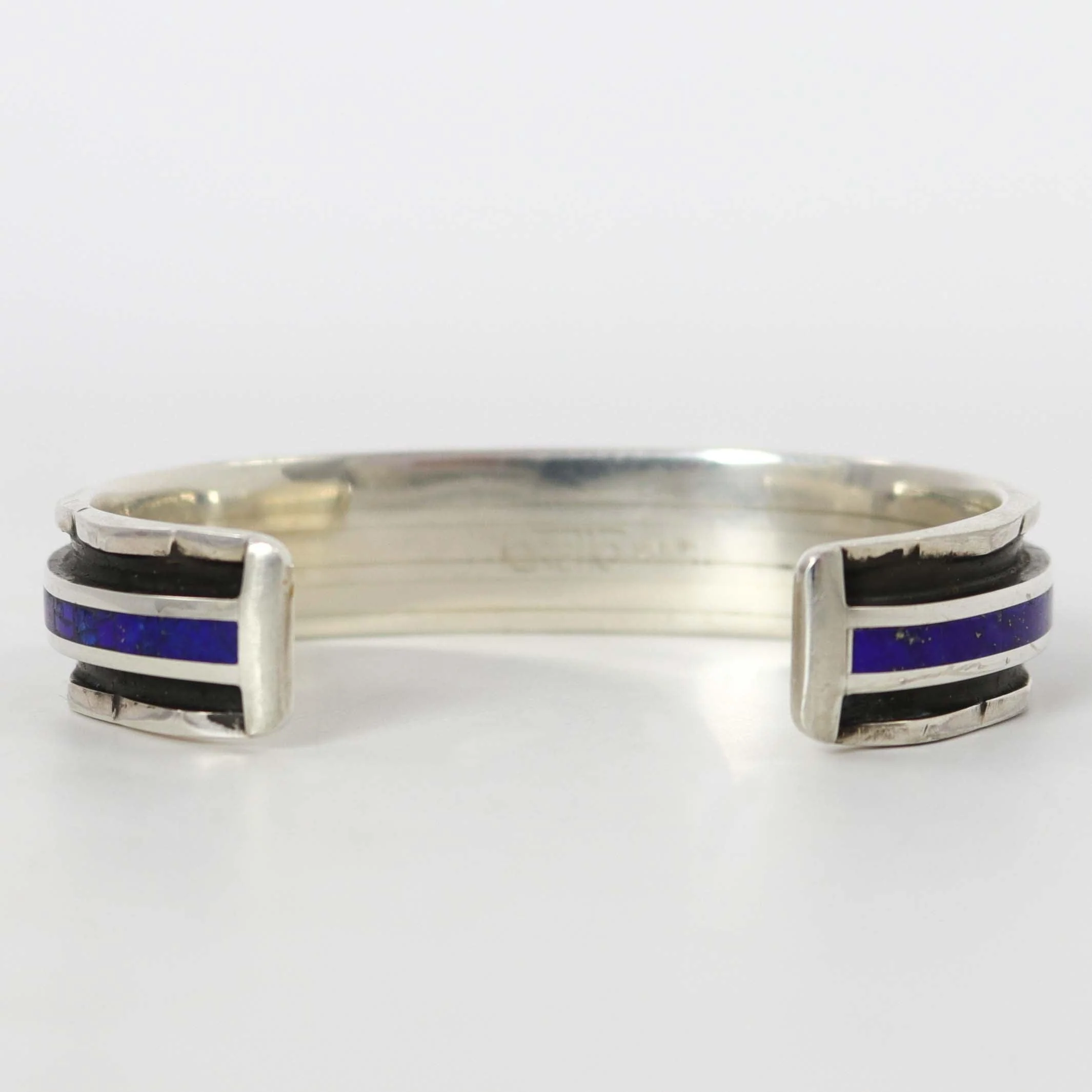 Lapis Inlay Cuff - Image 6