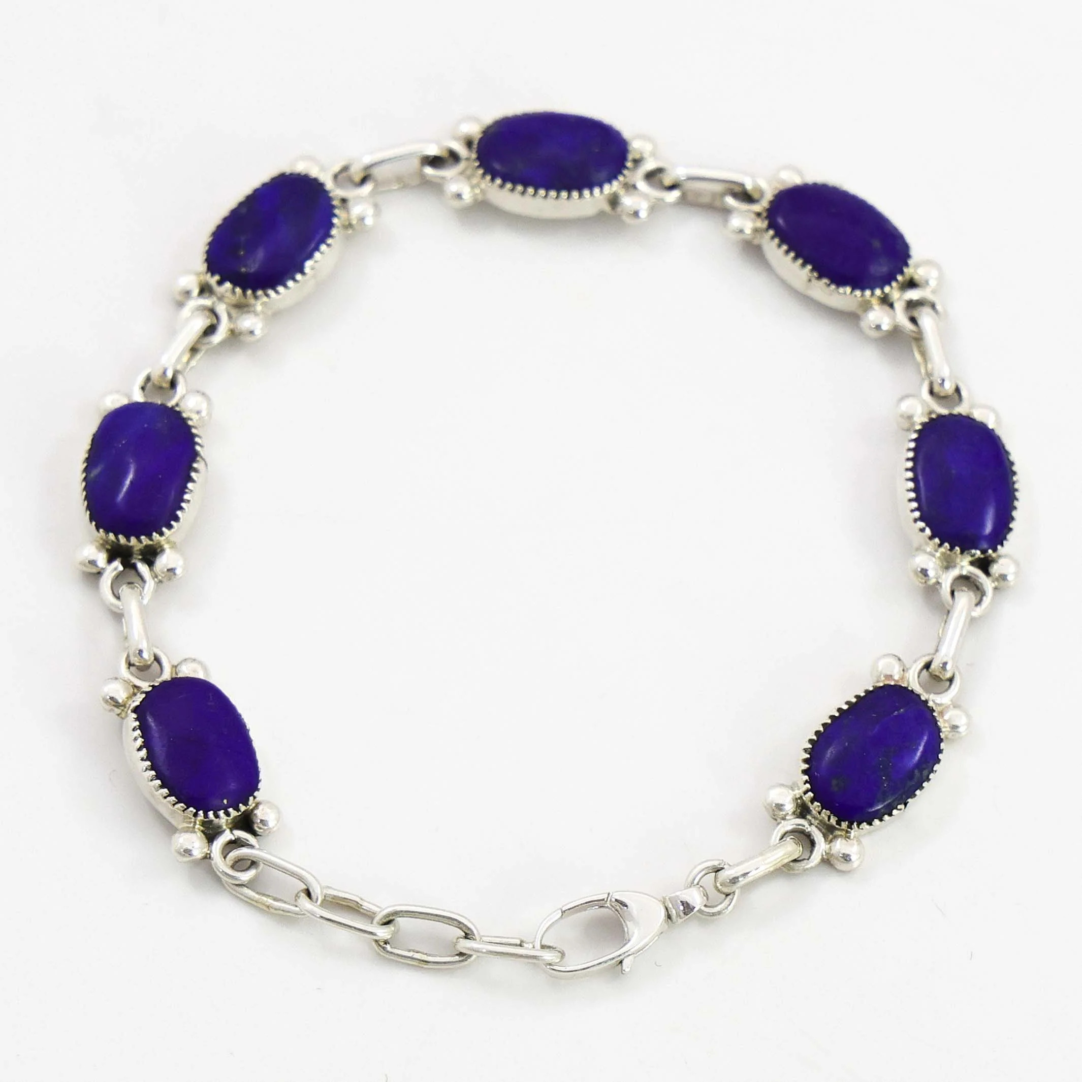 Lapis Link Bracelet - Image 3