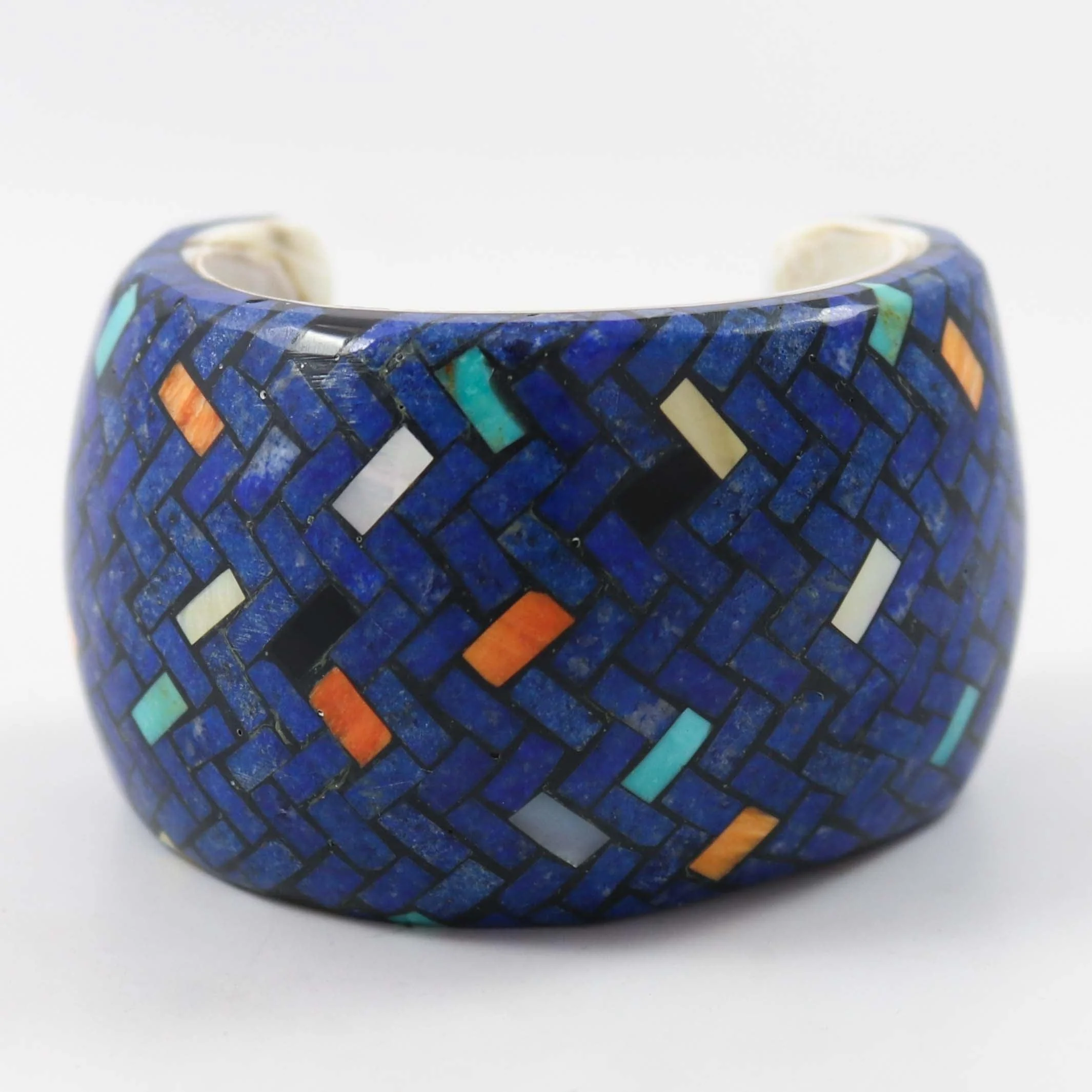 Lapis Shell Cuff - Image 2