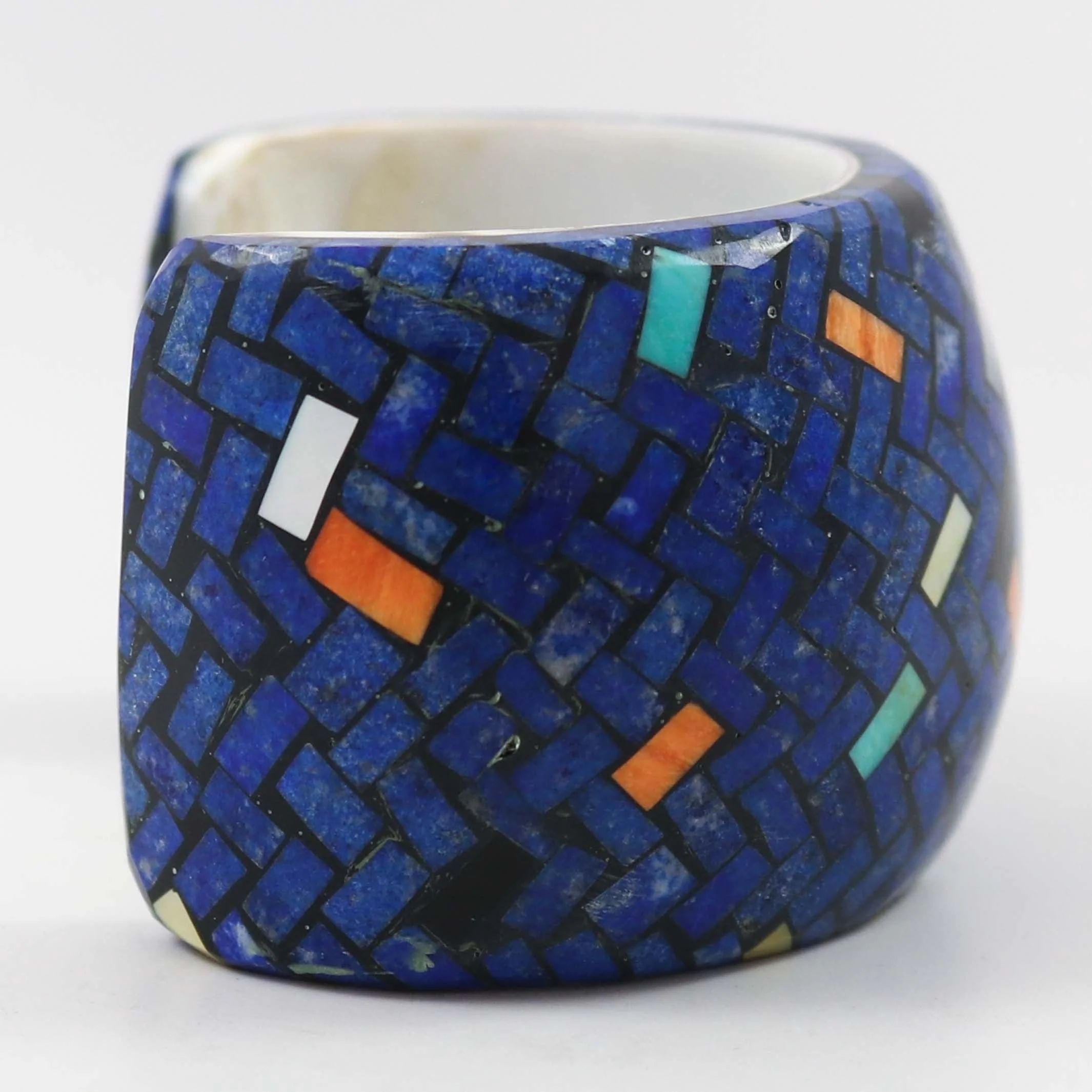 Lapis Shell Cuff - Image 5