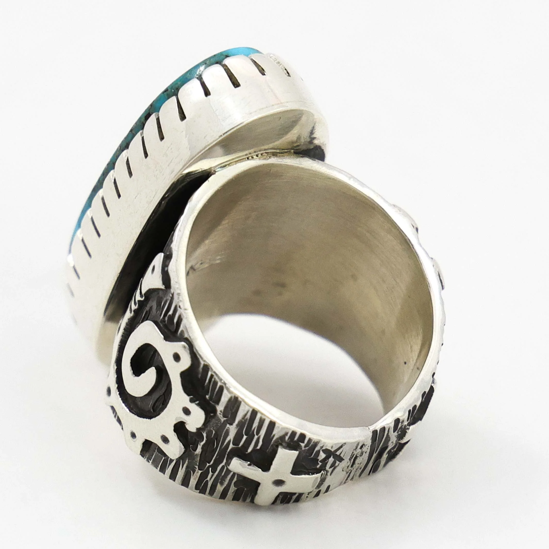 Lone Mountain Turquoise Ring - Image 4