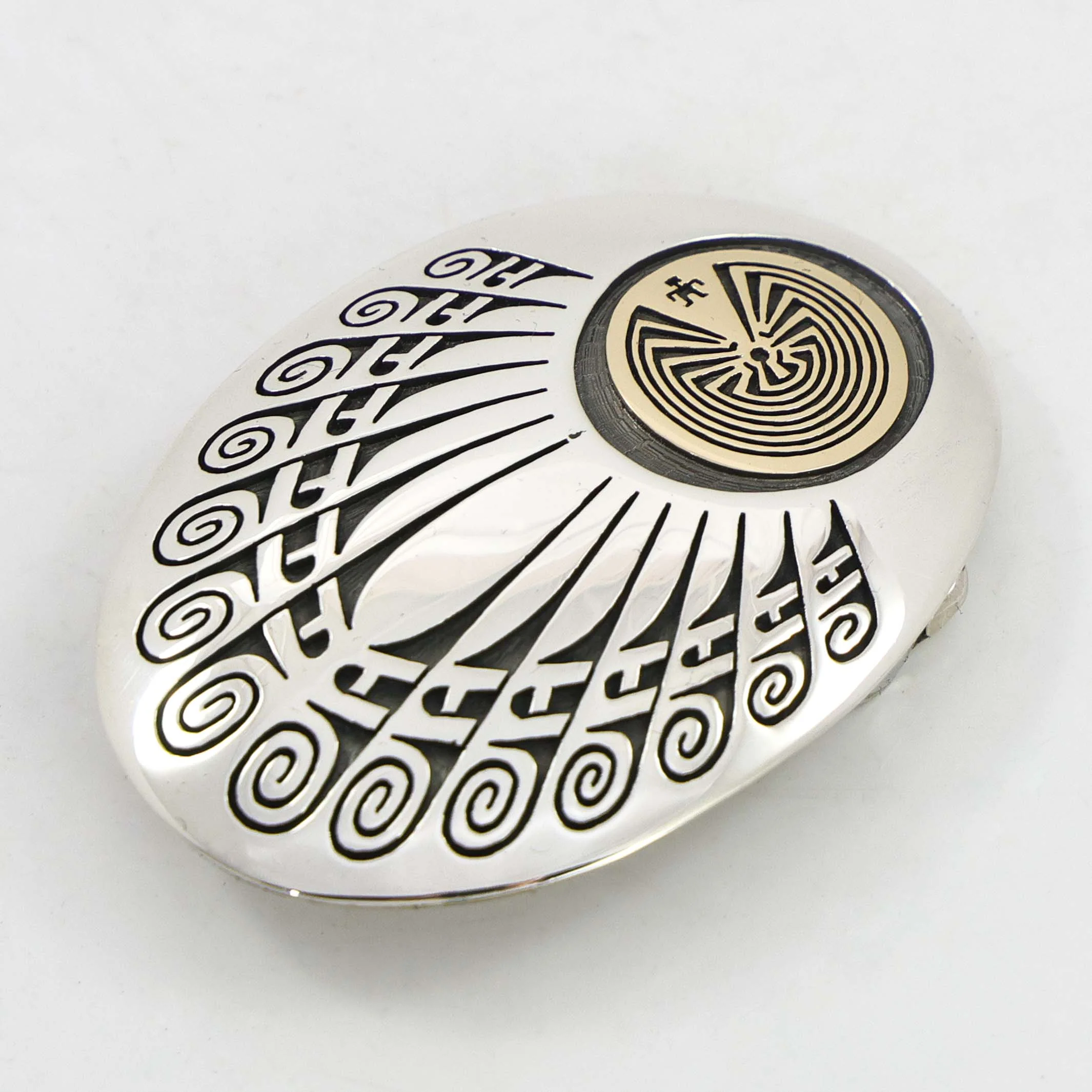 Man in the Maze Buckle - Image 2