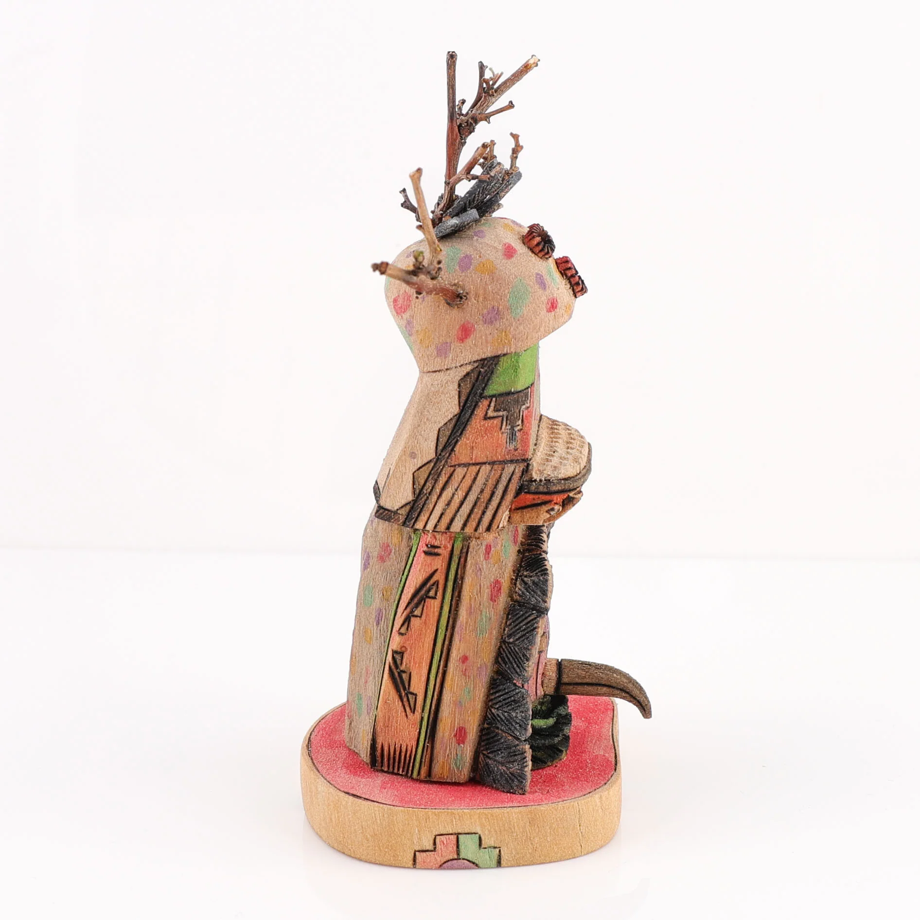 Masau’u Kachina with Corn Boy - Image 3