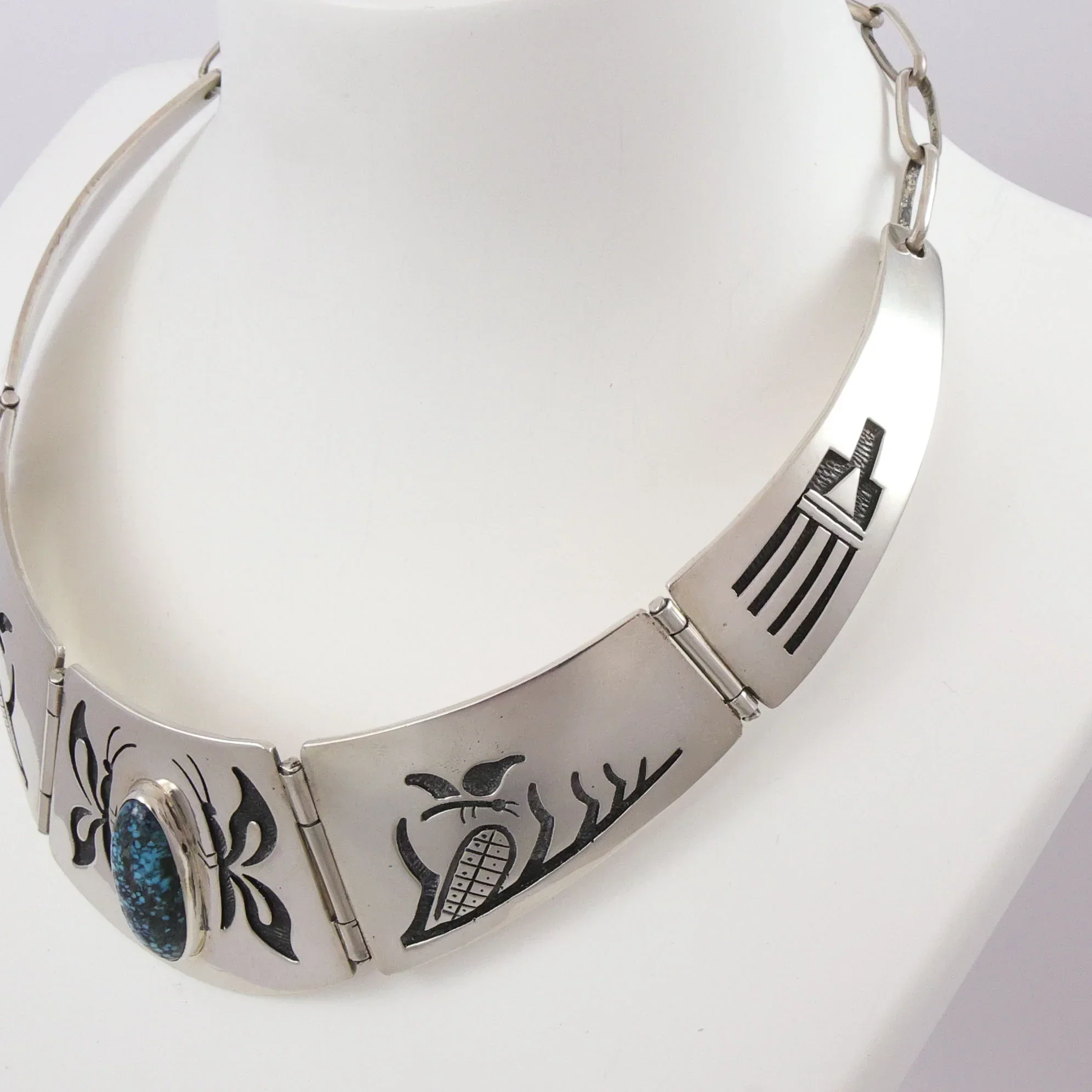 McGinnis Turquoise Butterfly Collar - Image 3
