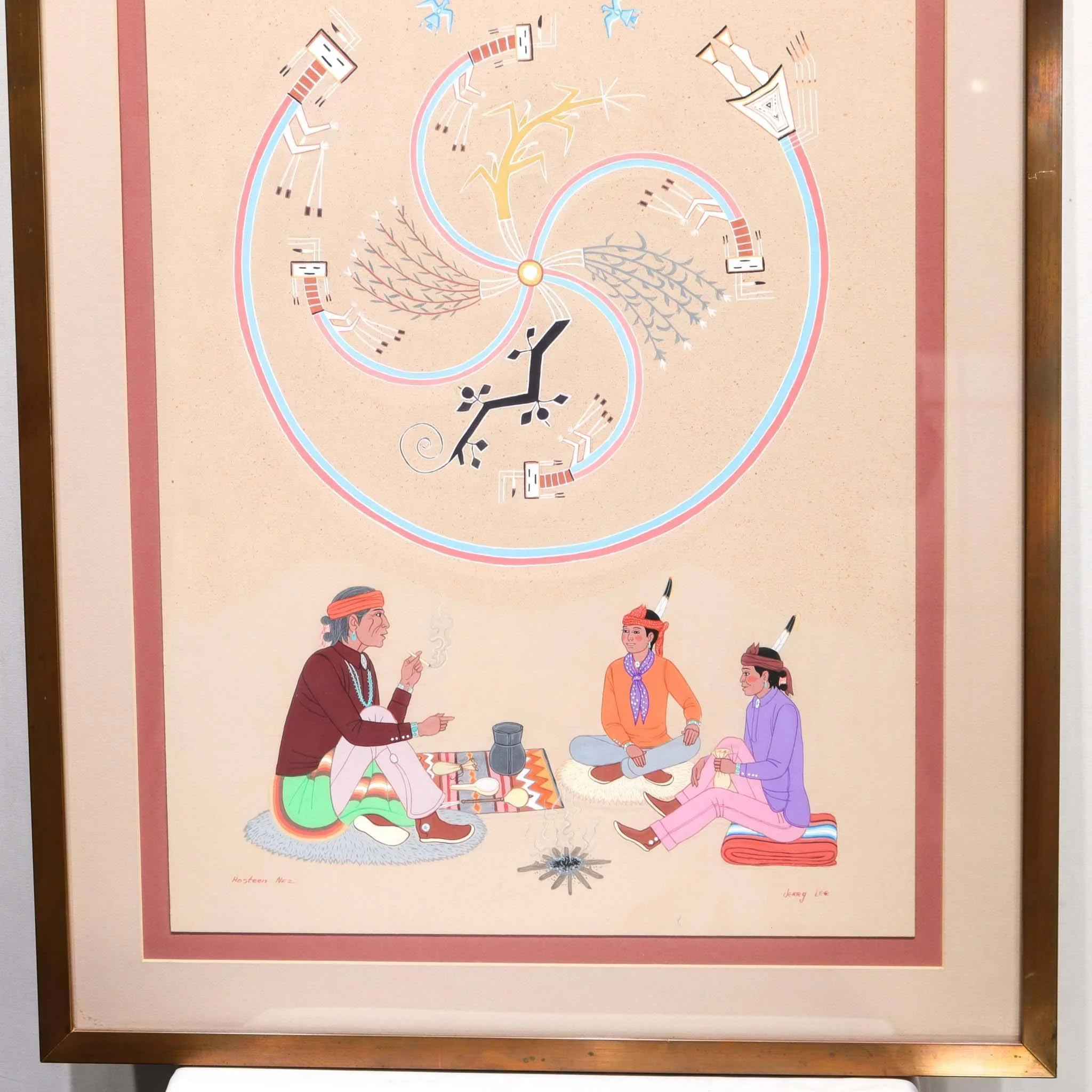 Medicine Man Storyteller Painting - Image 3