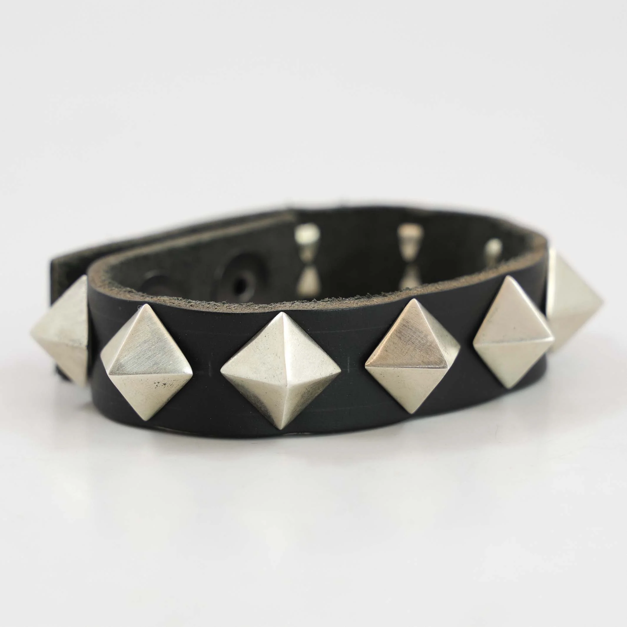 Metalhead Leather Bracelet - Image 2