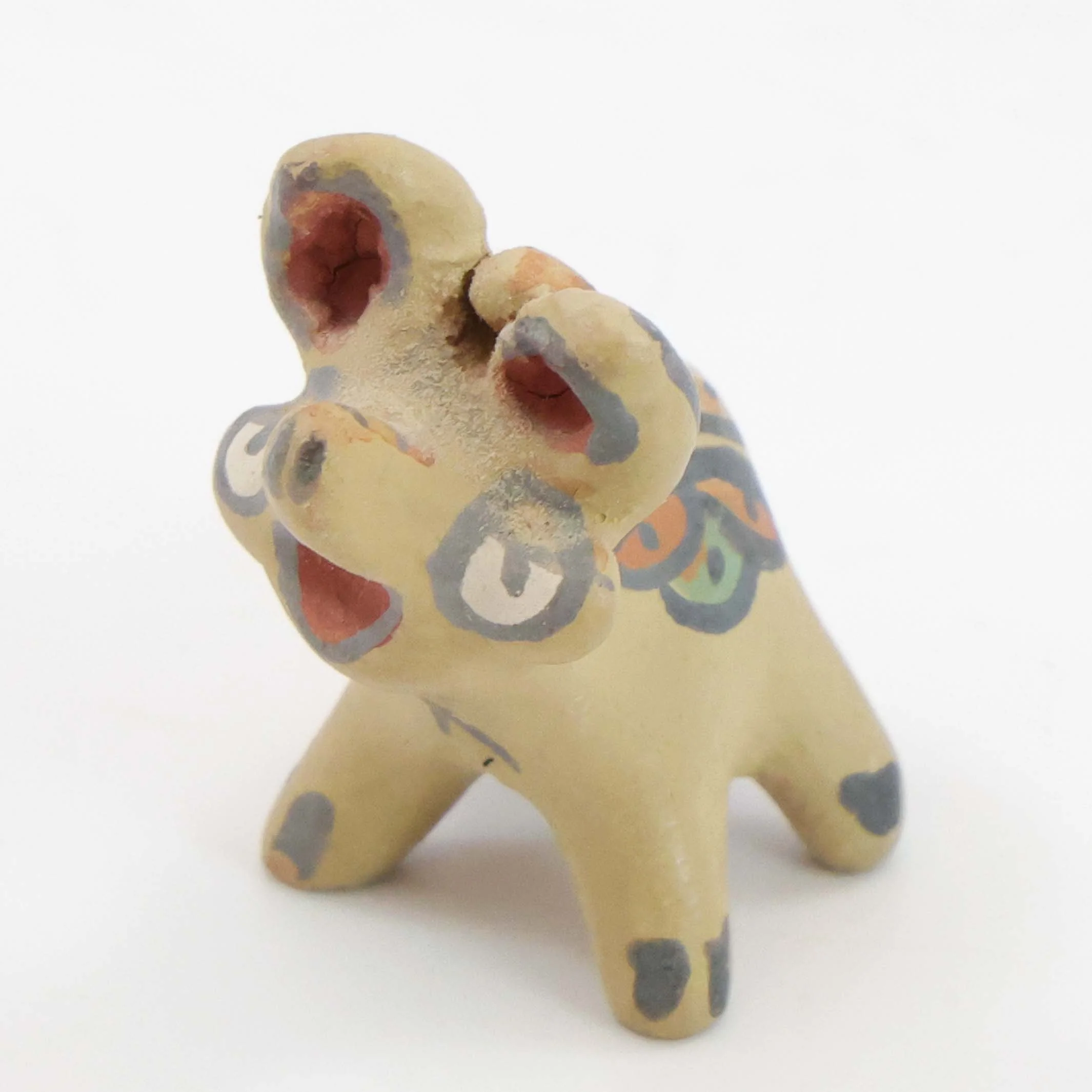 Miniature Pottery Donkey - Image 2