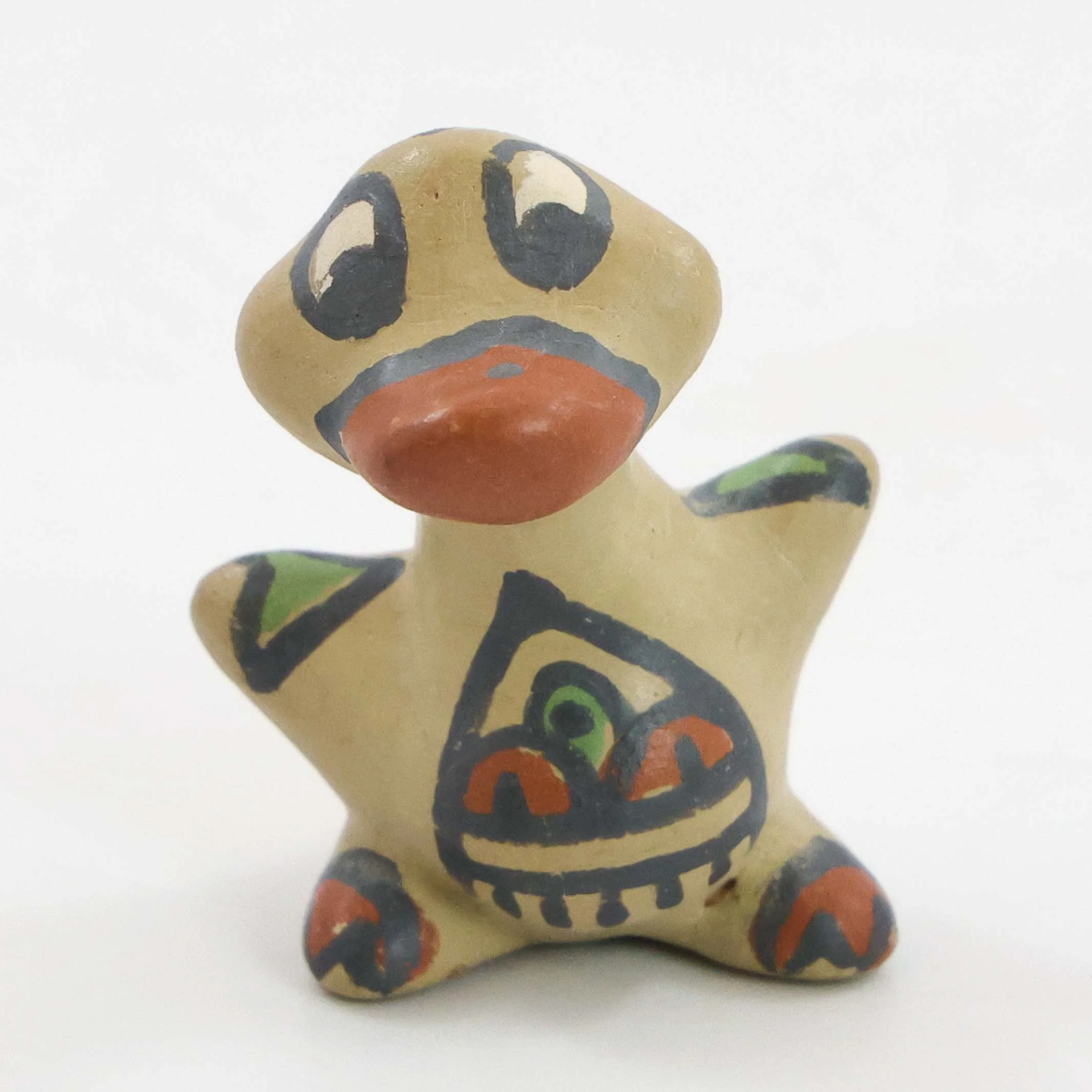 Miniature Pottery Duck