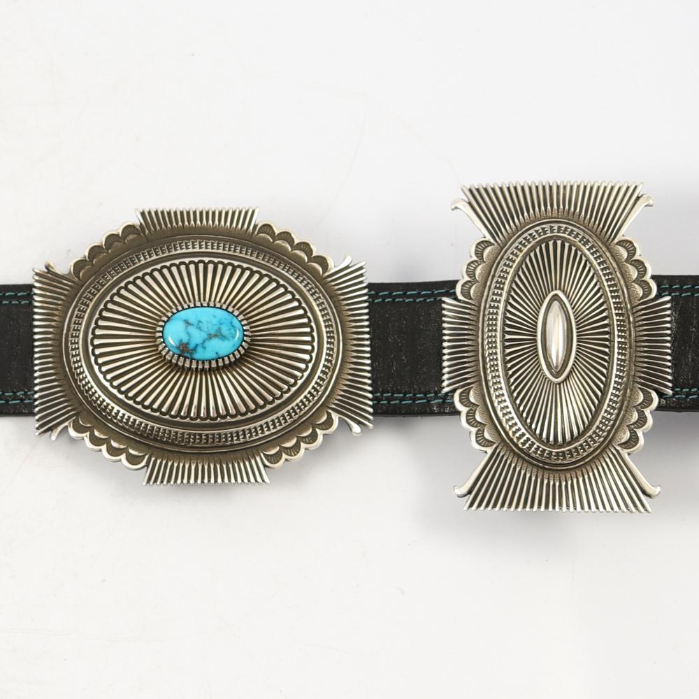 Morenci Turquoise Concha Belt - Image 11