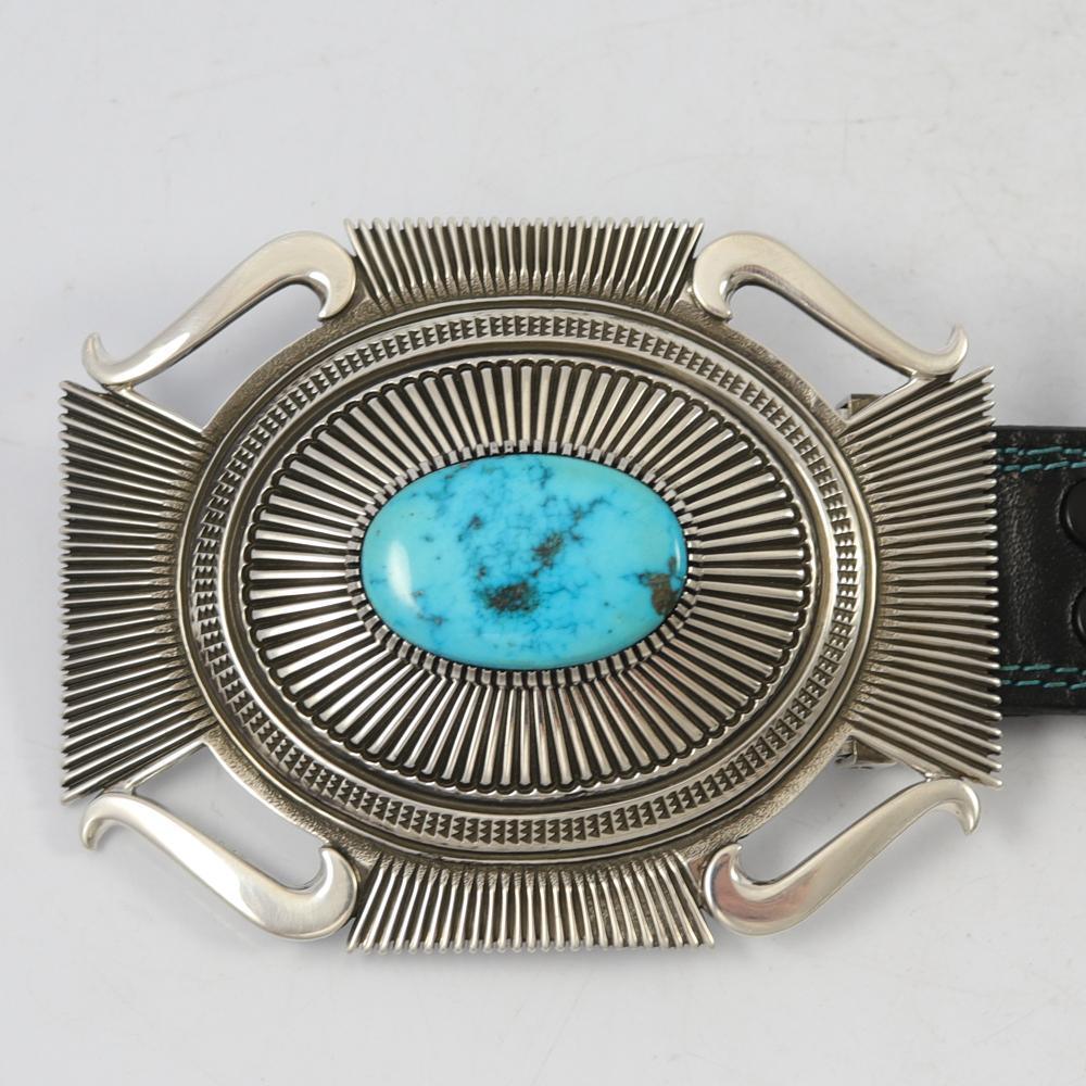 Morenci Turquoise Concha Belt - Image 2