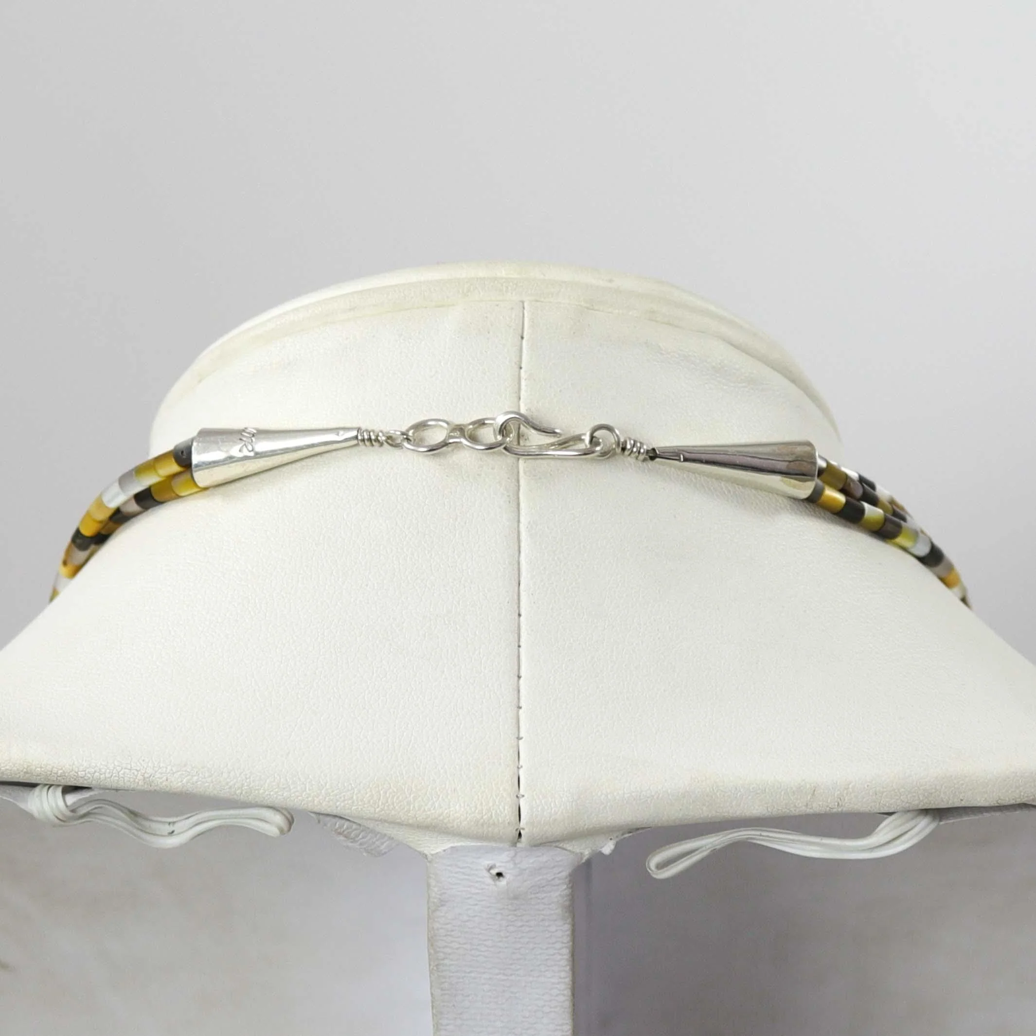 Mother of Pearl Bead Necklace - Image 5