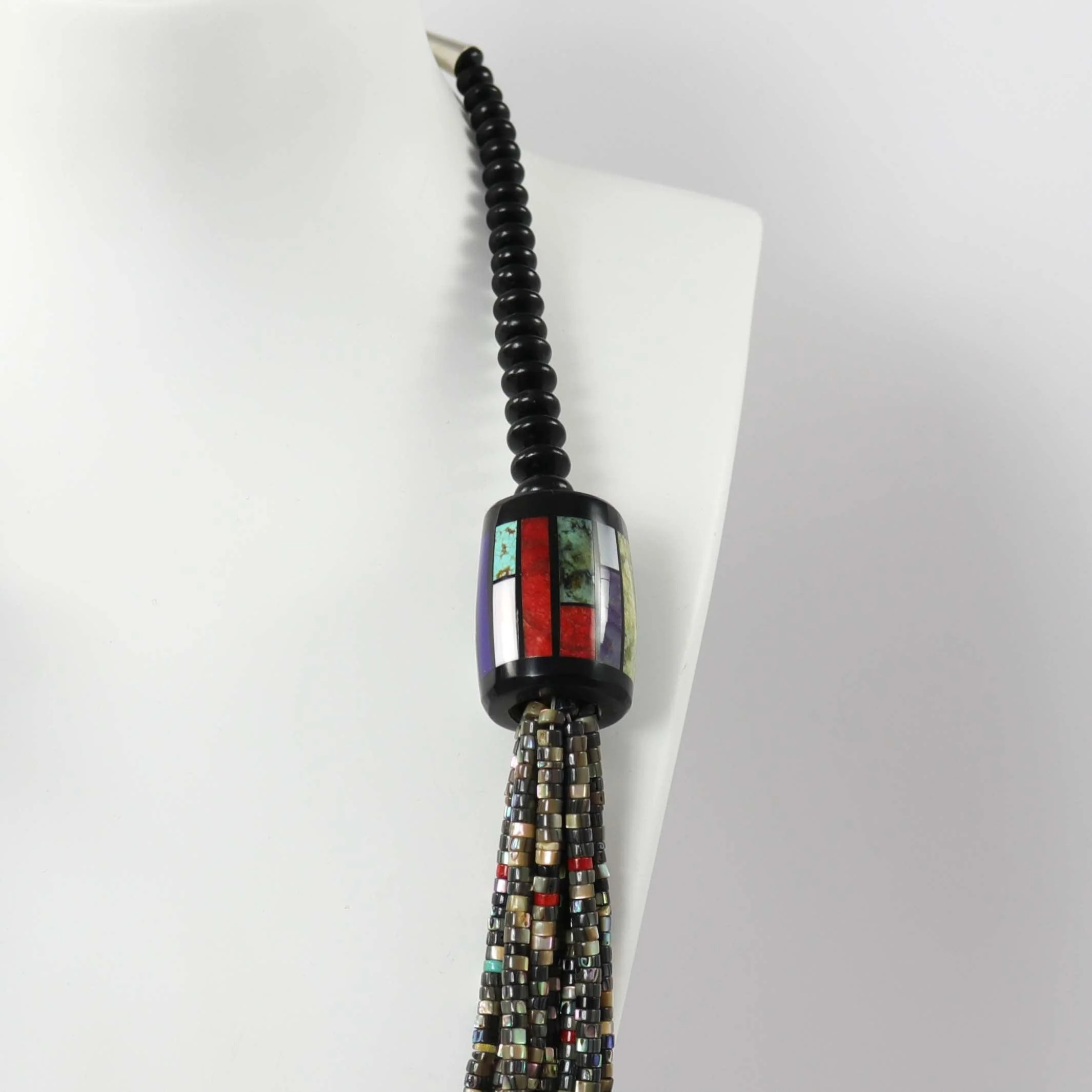 Multi-Stone Bead Necklace - Image 4