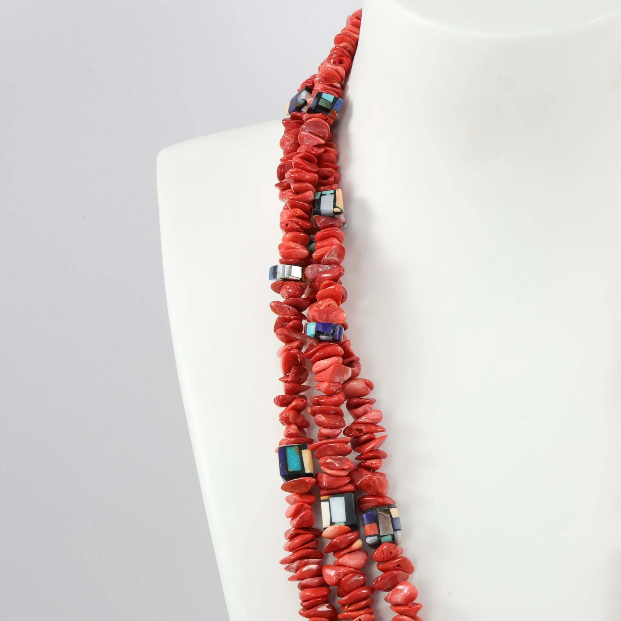 Multi-Stone Bead Necklace - Image 3