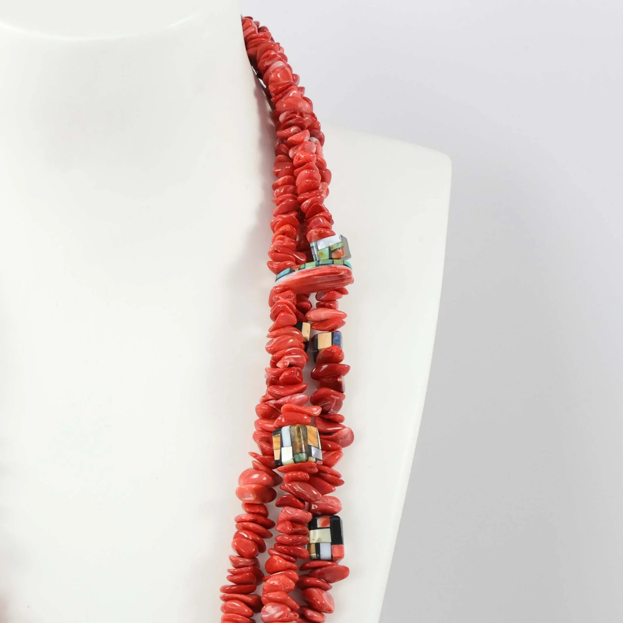 Multi-Stone Bead Necklace - Image 4