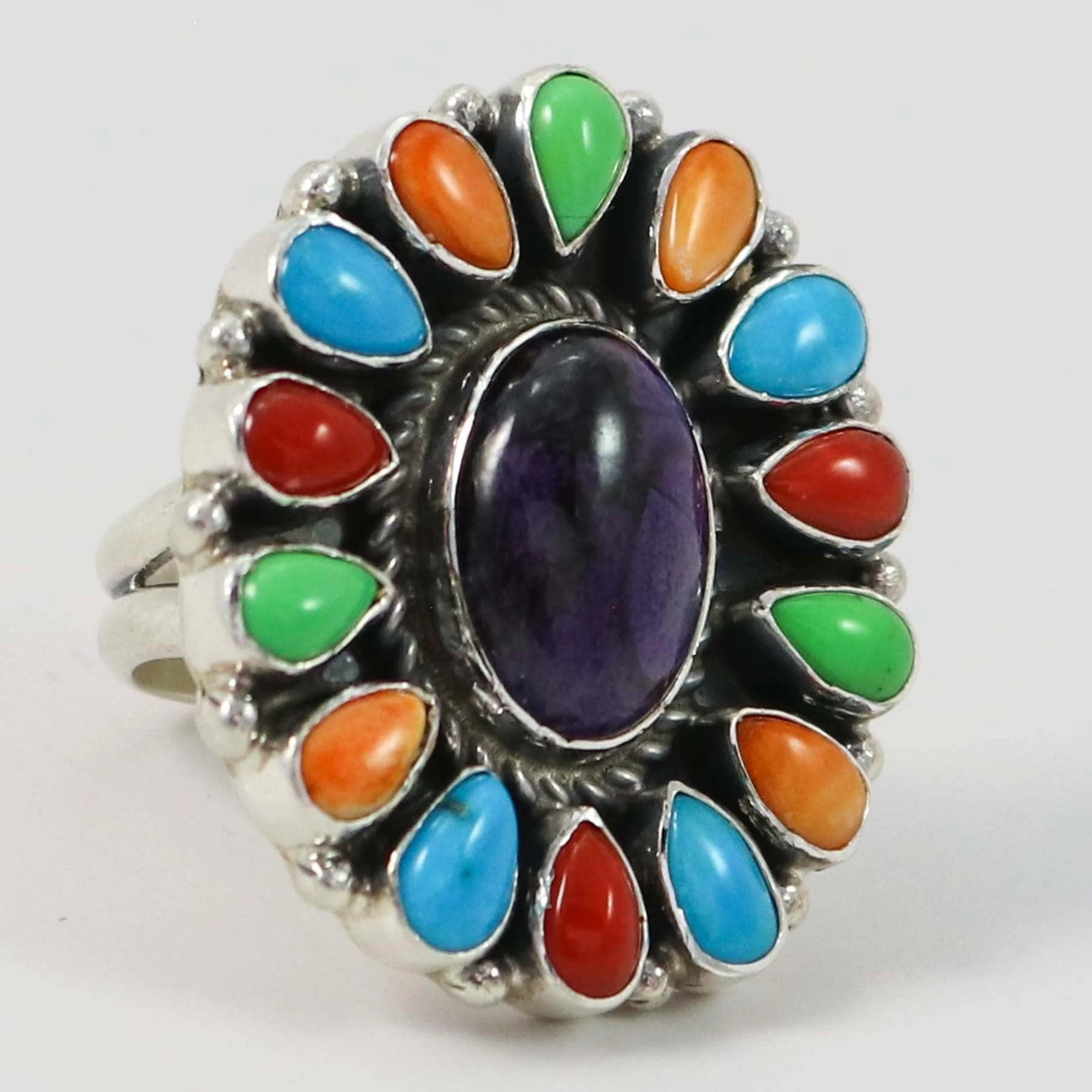 Multi-Stone Cluster Ring - Image 2