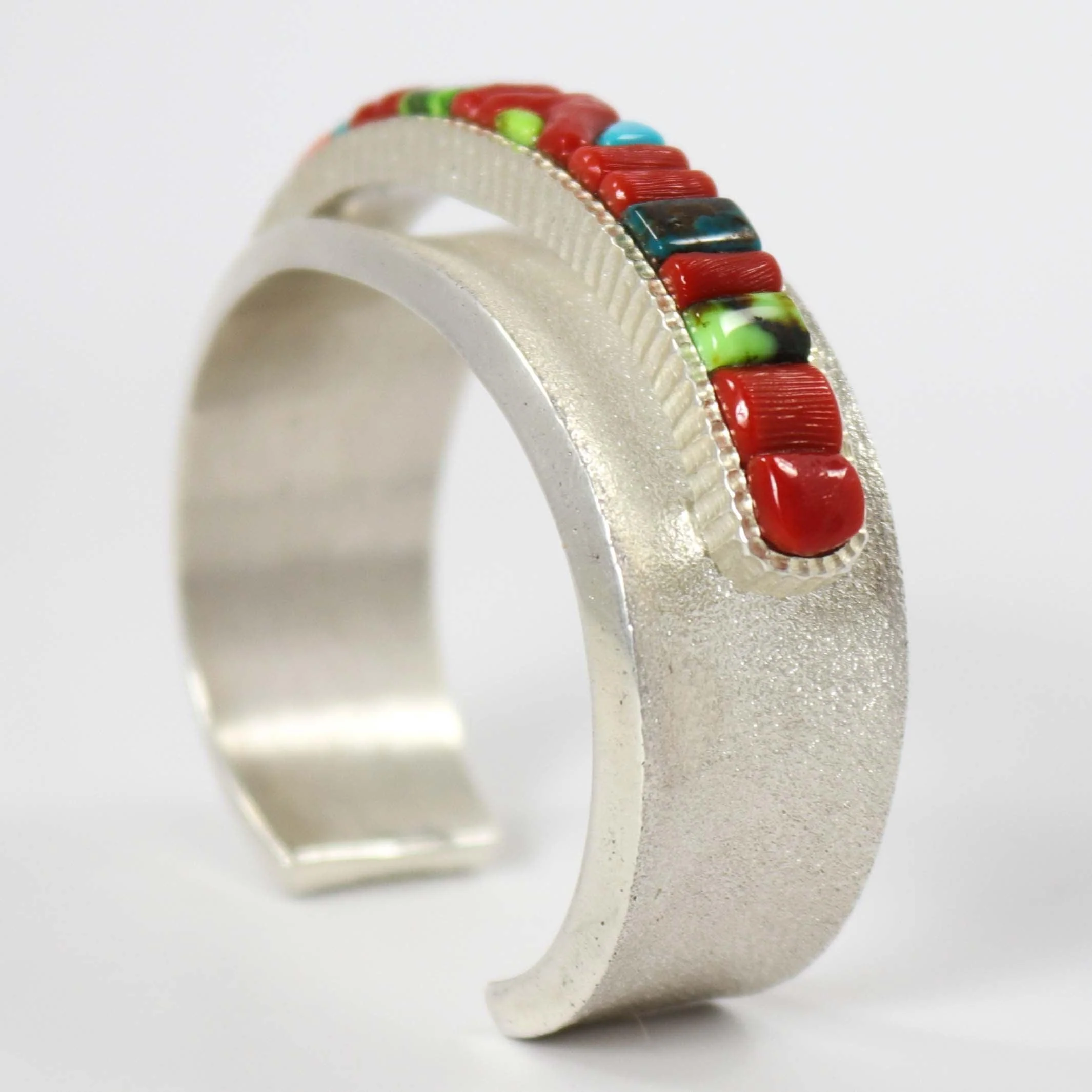 Multi-Stone Inlay Cuff - Image 3