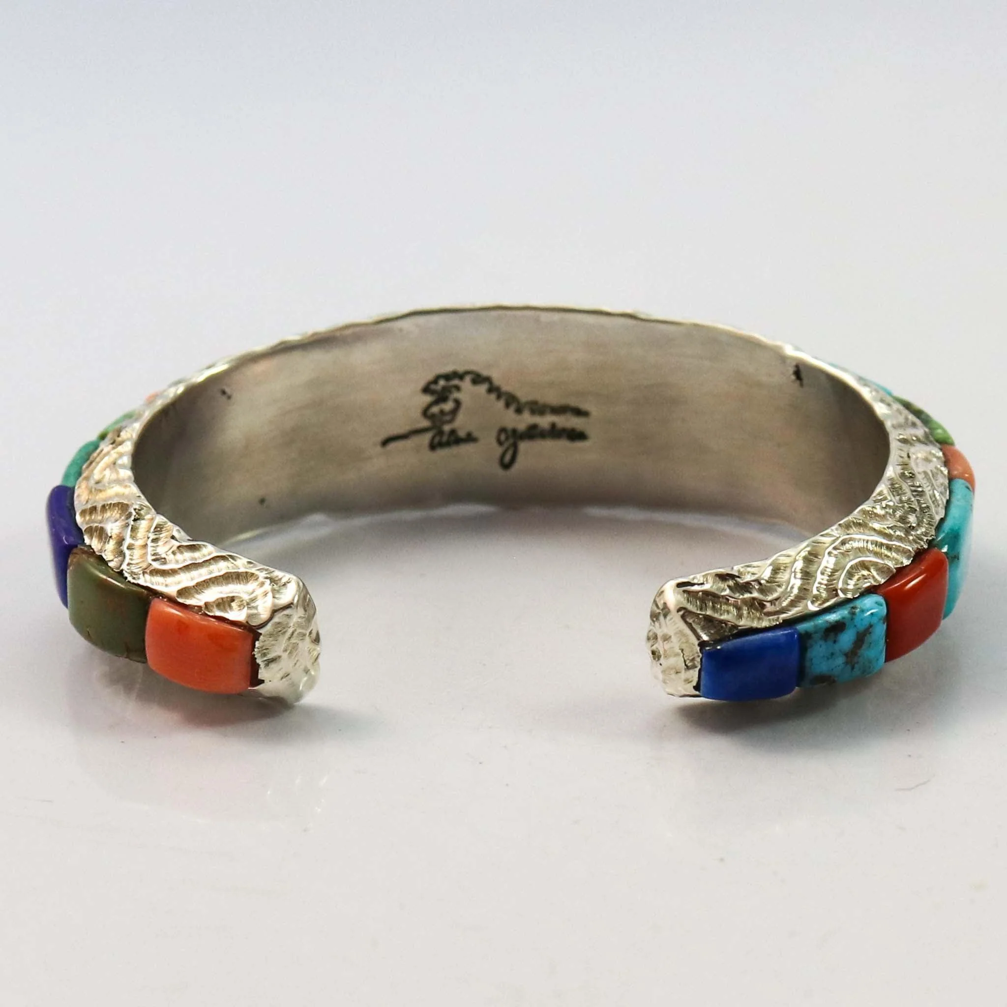 Multi-Stone Inlay Cuff - Image 3