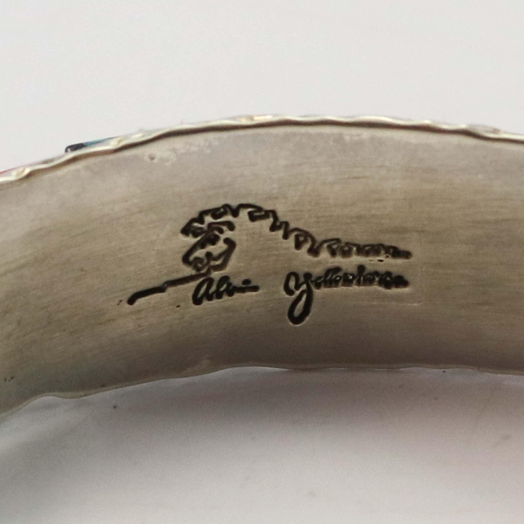 Multi-Stone Inlay Cuff - Image 5