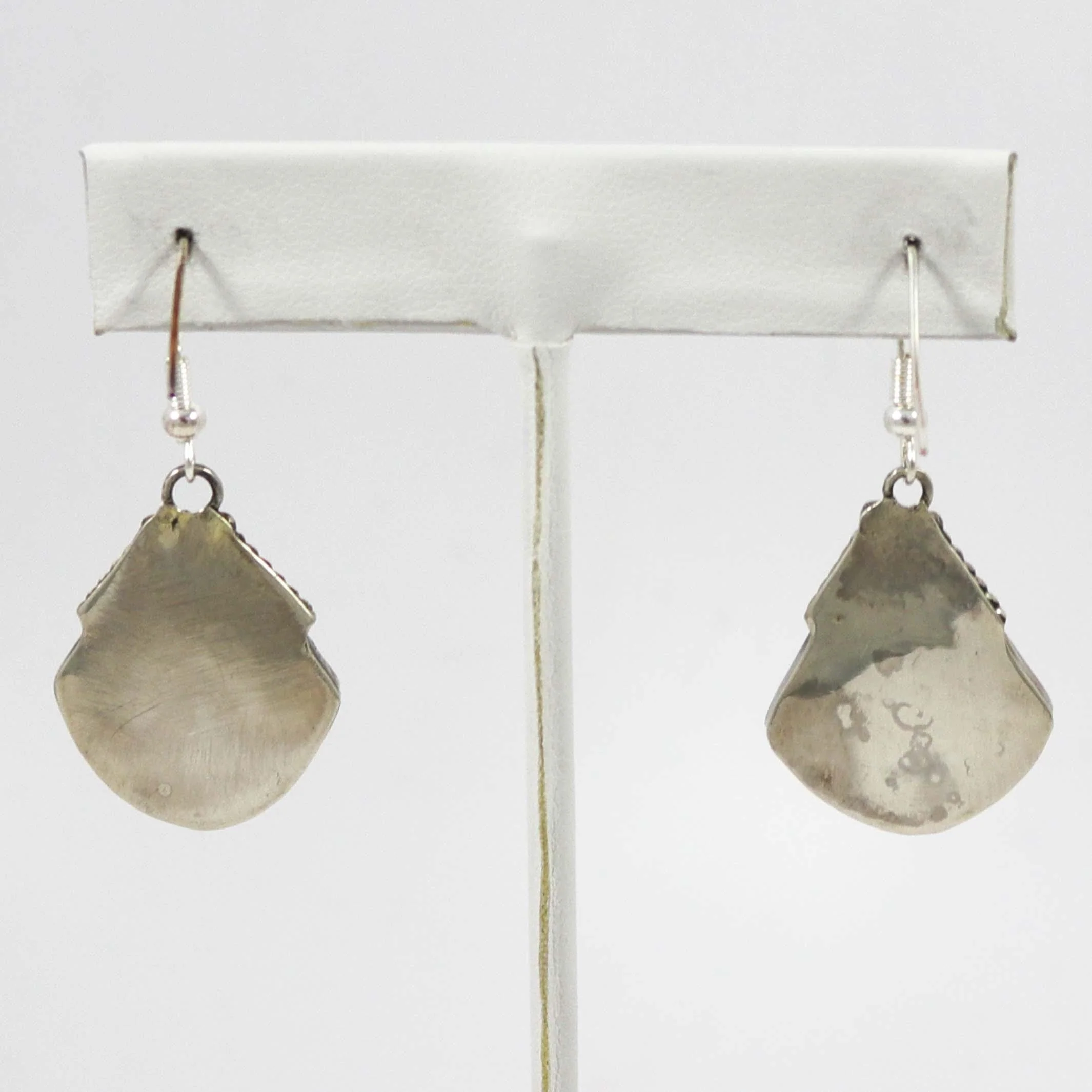 Multi-Stone Inlay Earrings - Image 2