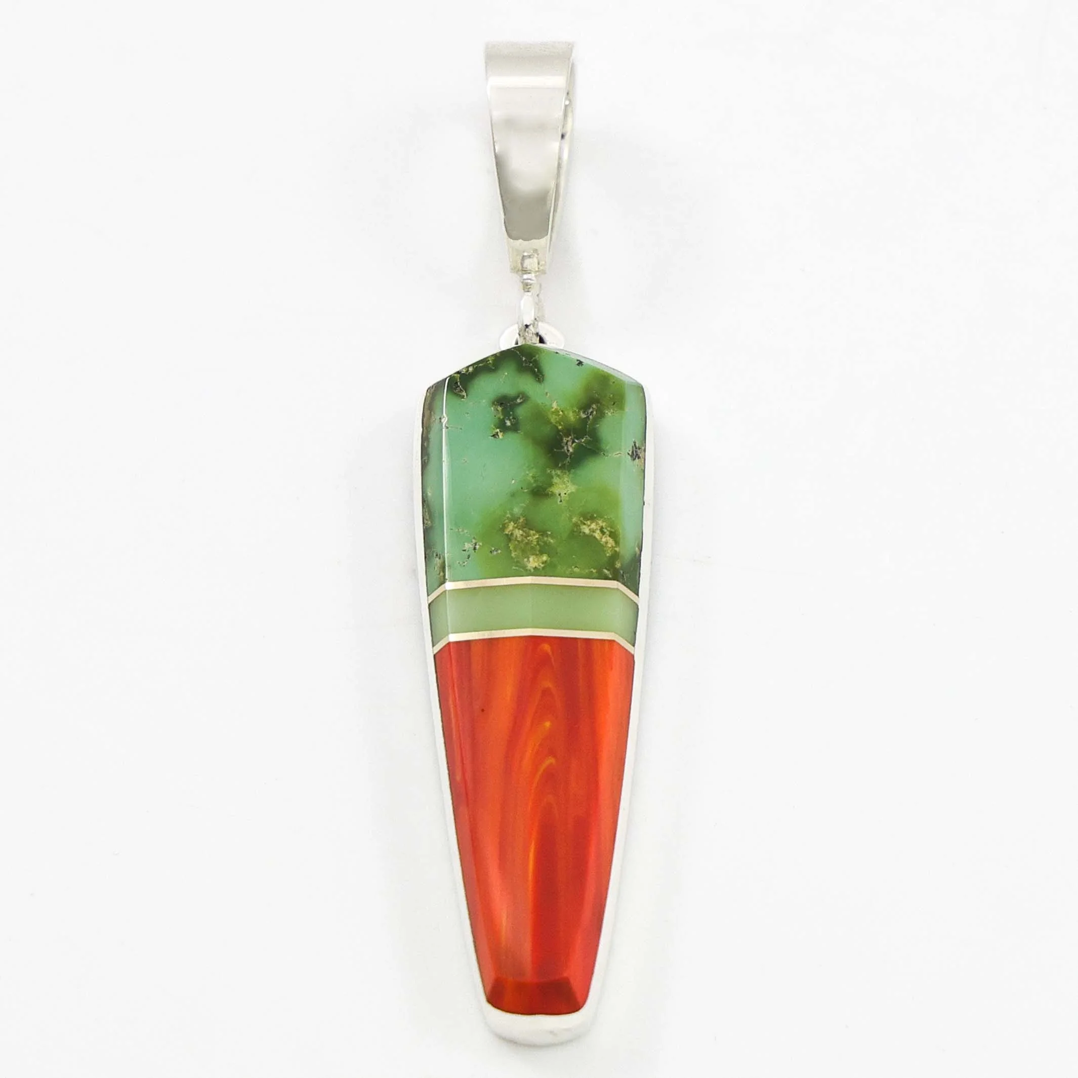 Multi-Stone Inlay Pendant