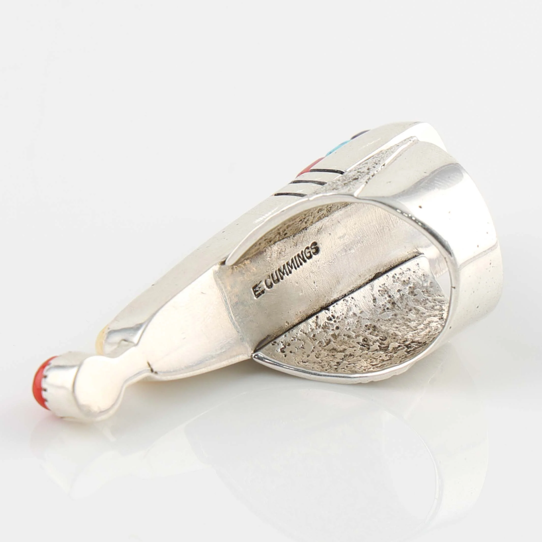 Multi-Stone Inlay Ring - Image 4