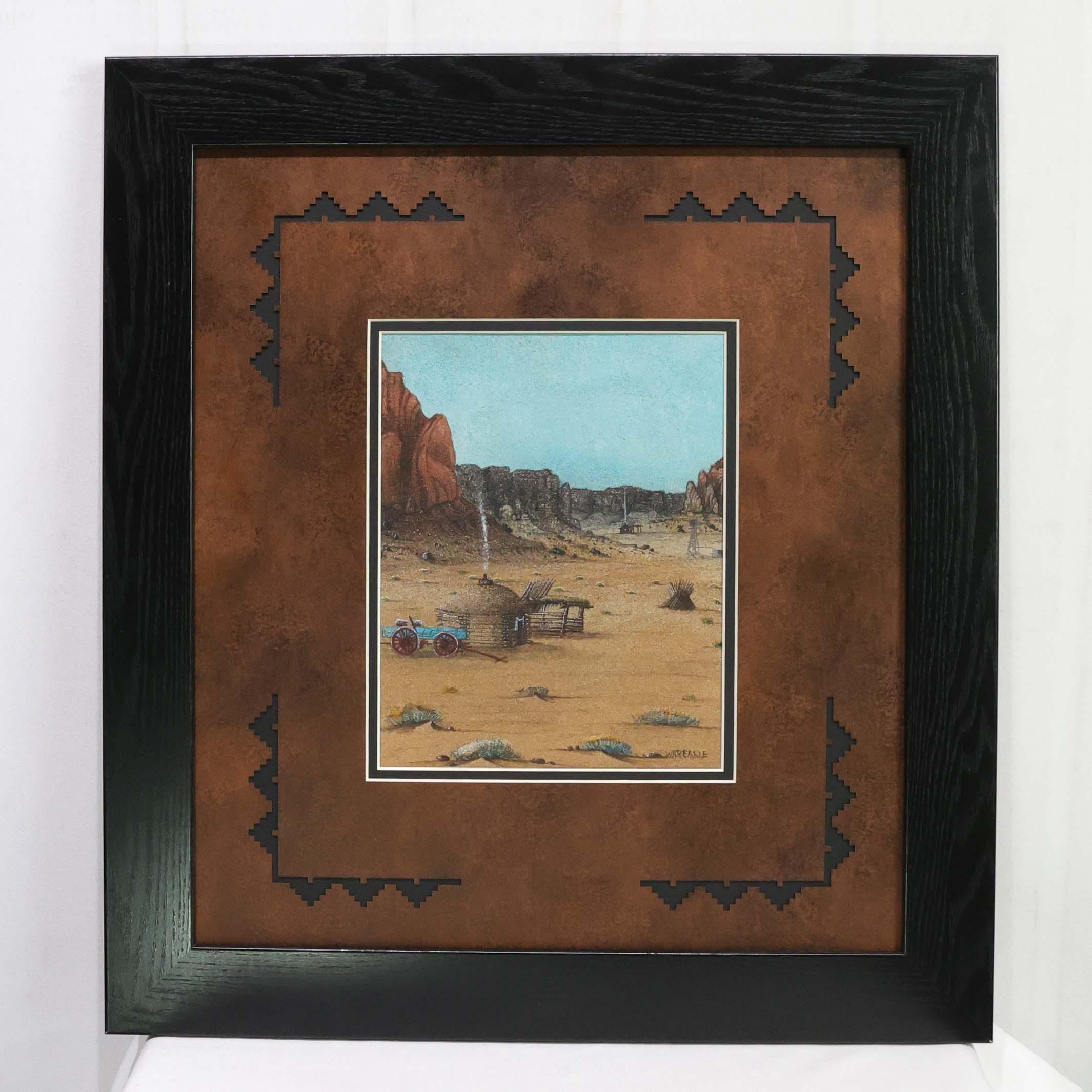 Navajo Landscape Sandpainting