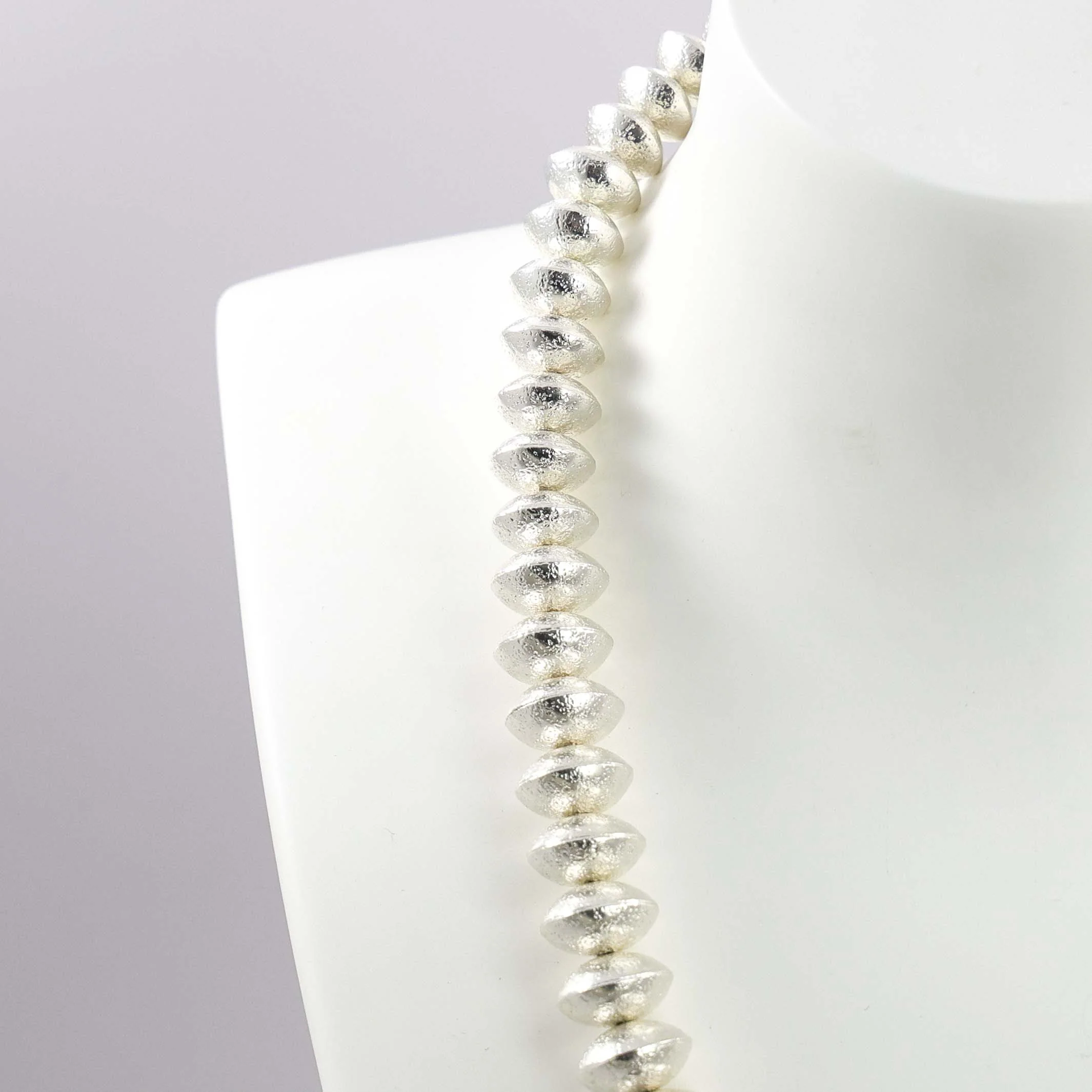 Navajo Pearl and Coral Necklace - Image 3