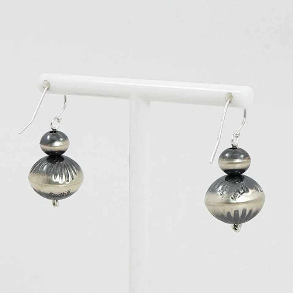 Navajo Pearl Earrings - Image 2