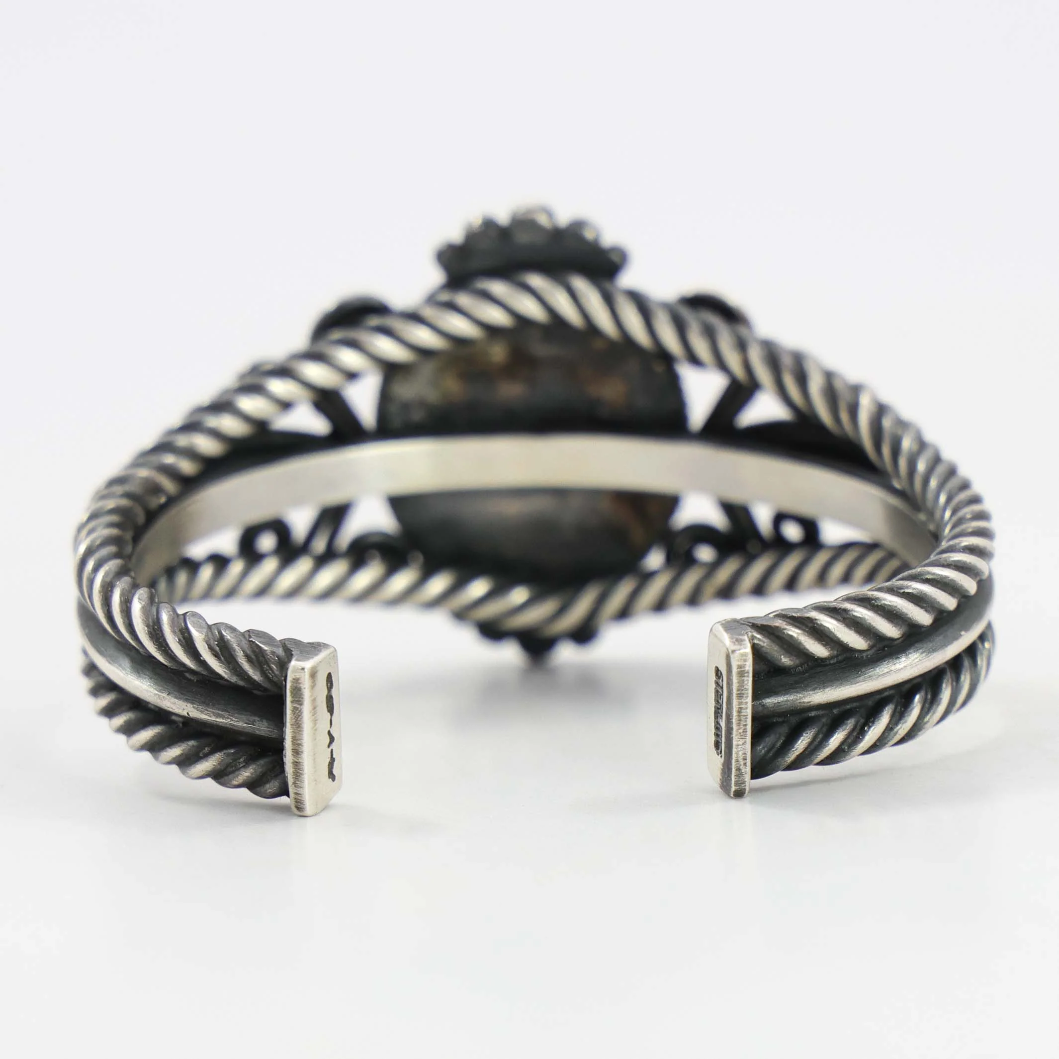 Number Eight Turquoise Cuff - Image 6