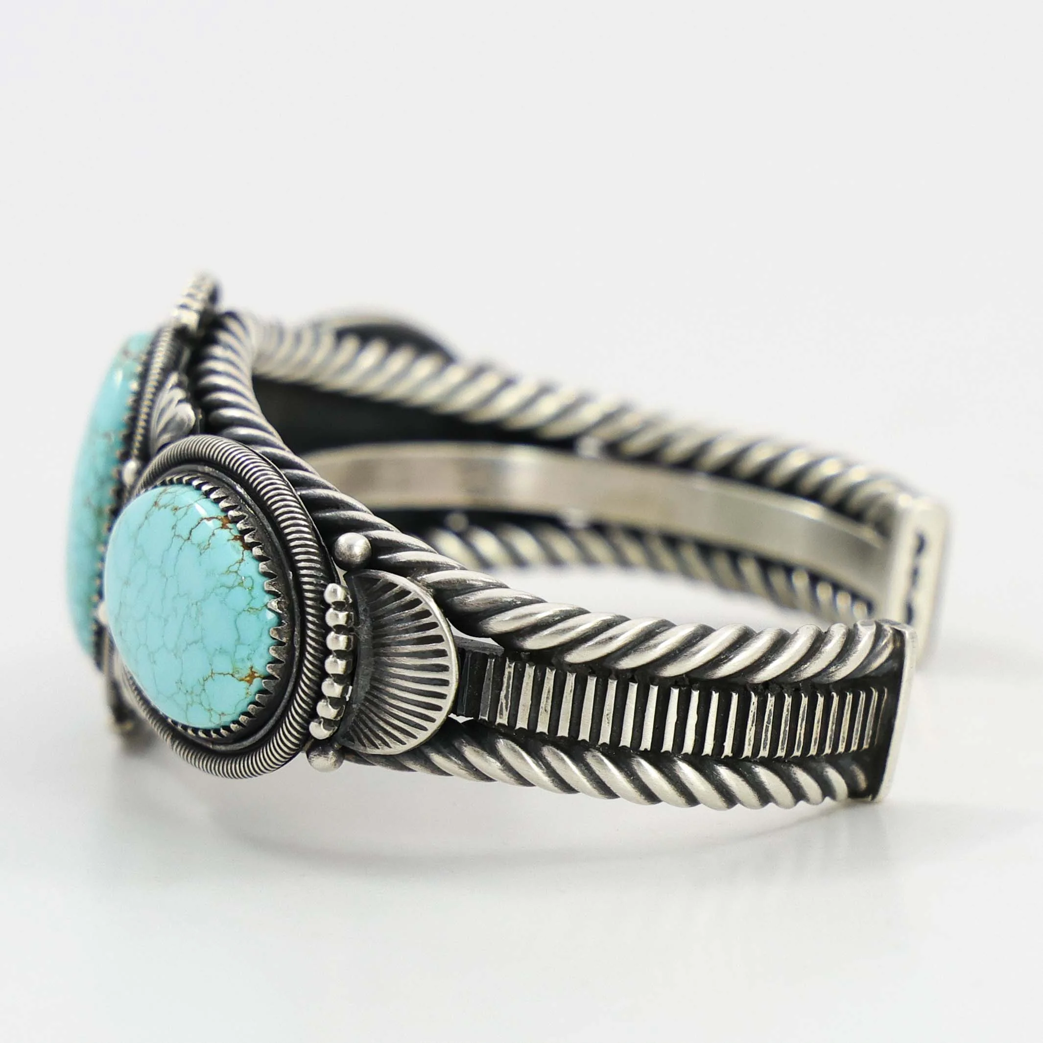 Number Eight Turquoise Cuff - Image 4