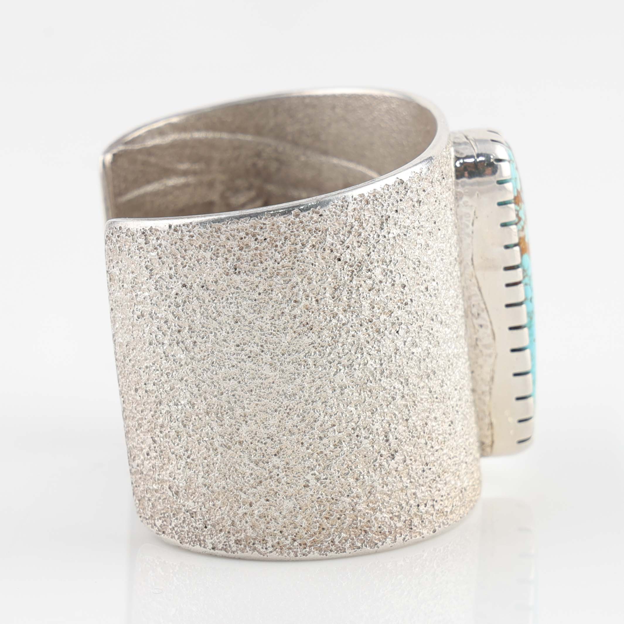 Number Eight Turquoise Cuff - Image 5
