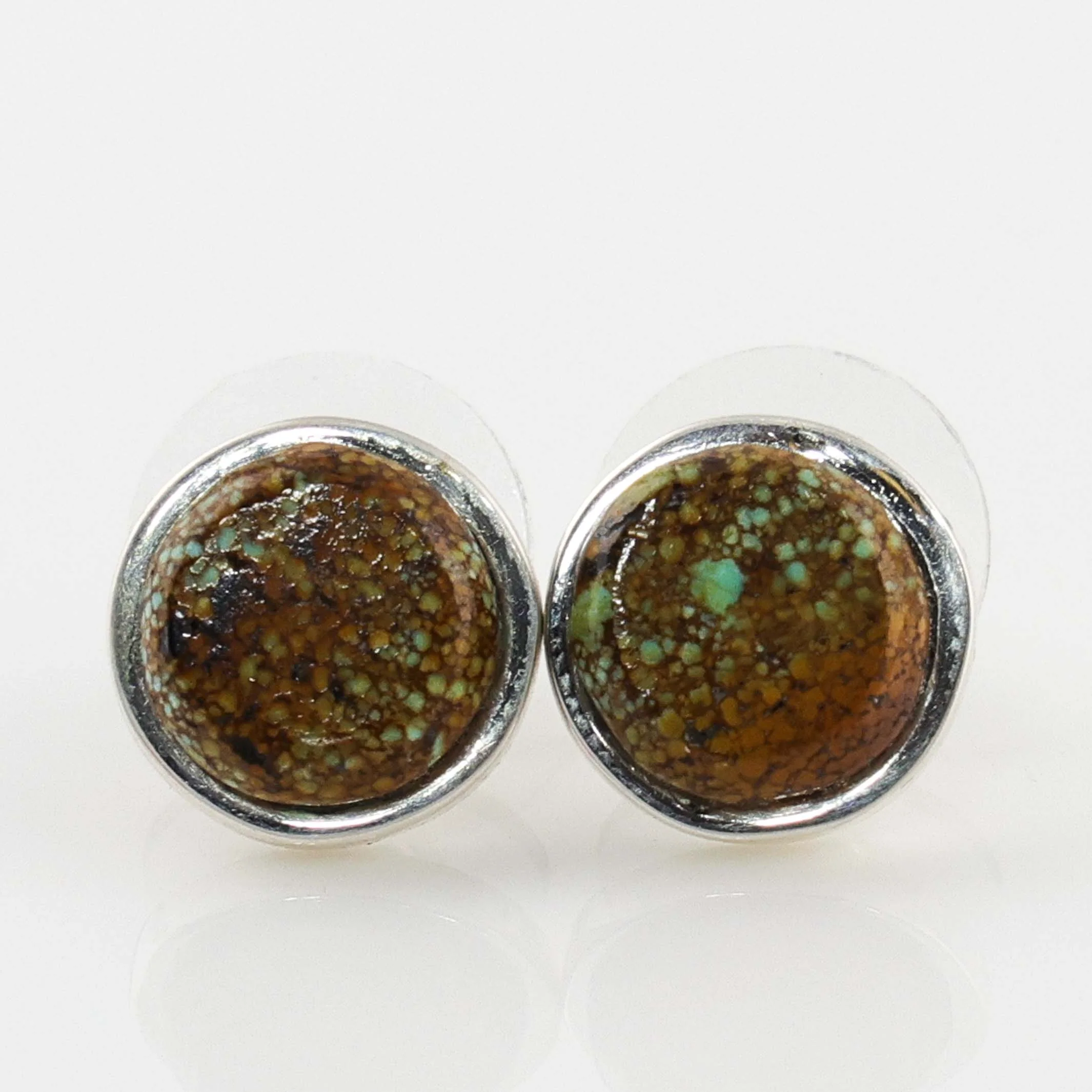 Number Eight Turquoise Earrings