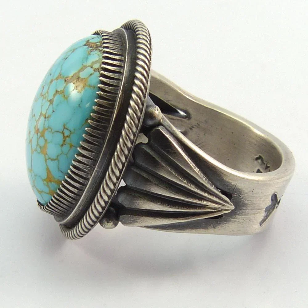Number Eight Turquoise Ring - Image 3