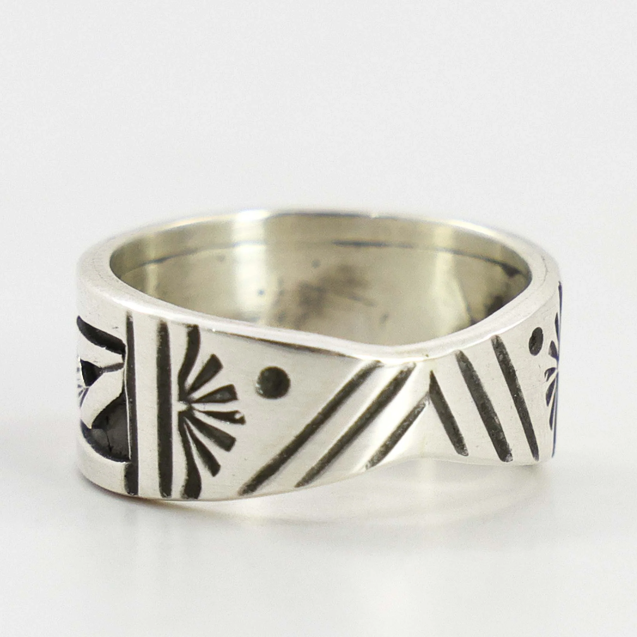 Silver Overlay Ring - Image 3