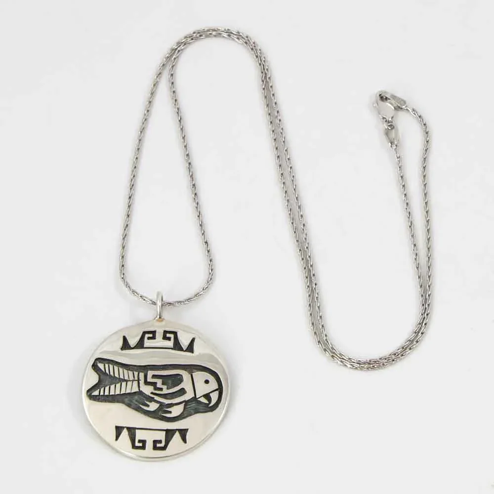 Hopi Parrot Pendant - Image 2