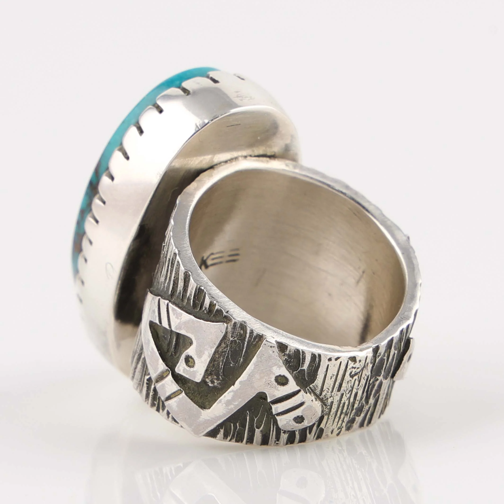 Pilot Mountain Turquoise Ring - Image 3