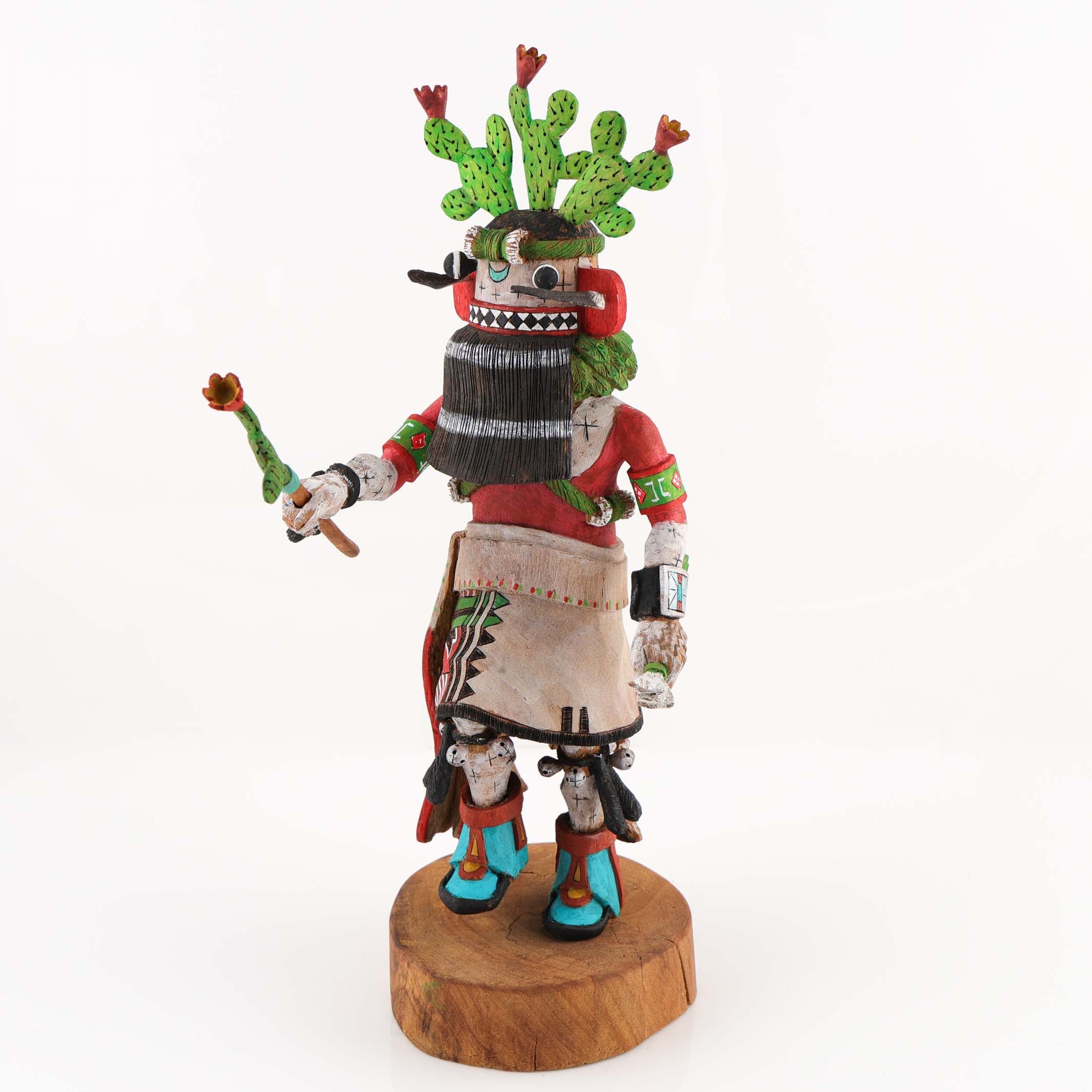 Prickly Pear Cactus Kachina
