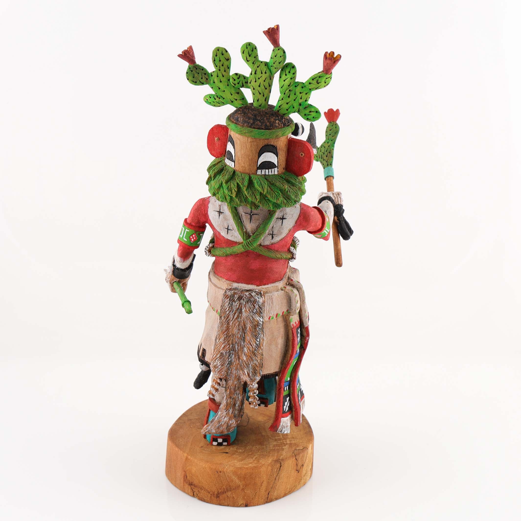 Prickly Pear Cactus Kachina - Image 4