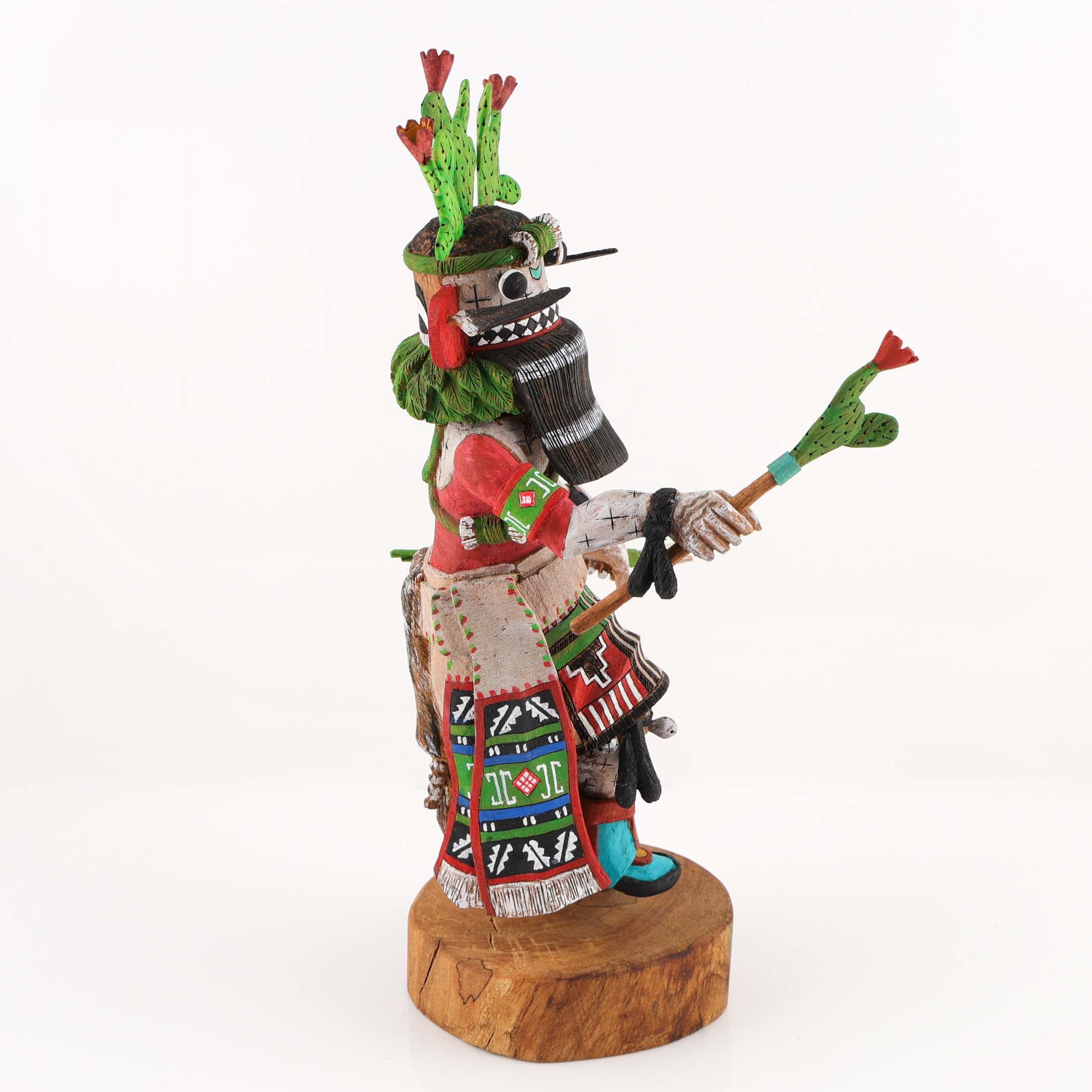 Prickly Pear Cactus Kachina - Image 5