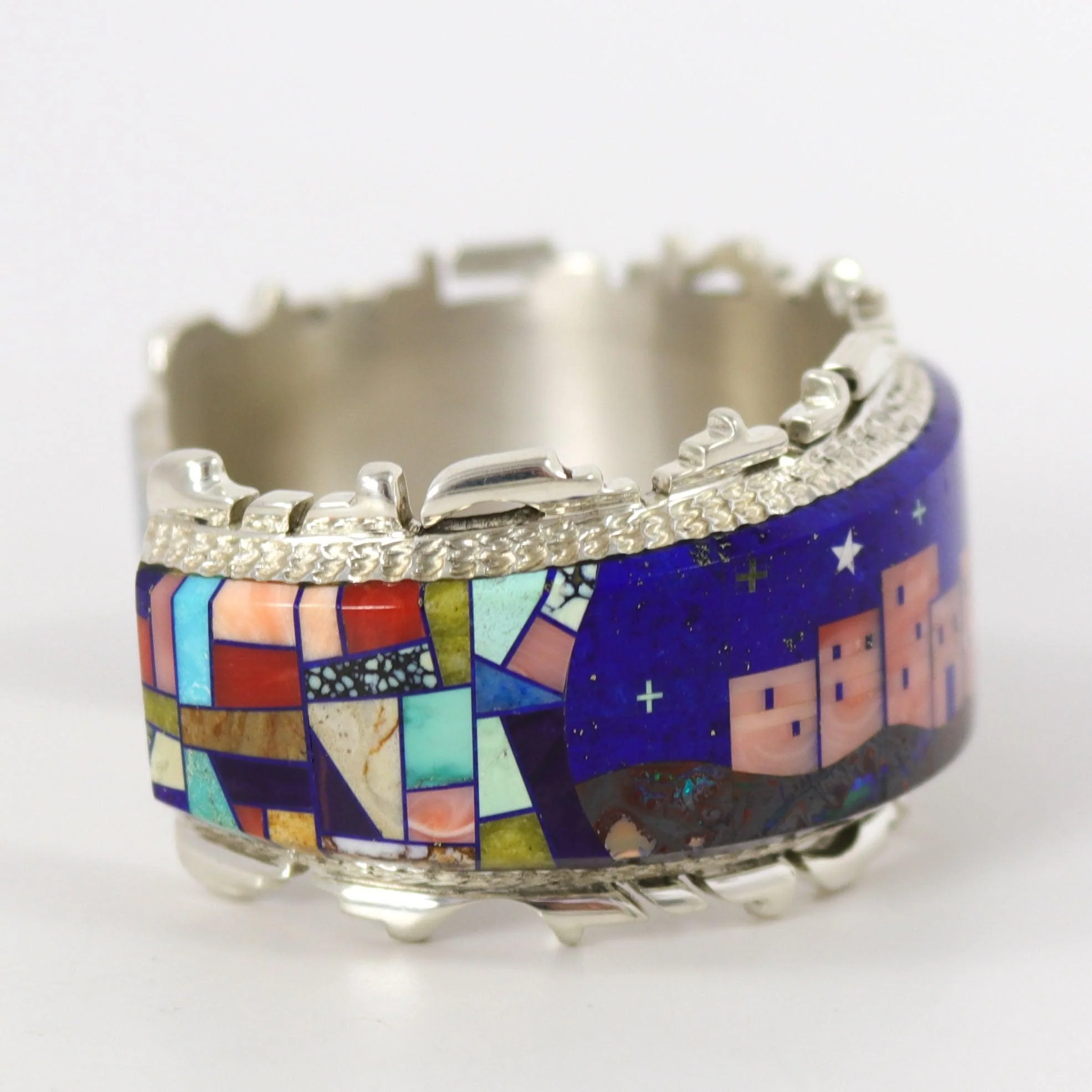 Pueblo Night Scene Cuff - Image 4