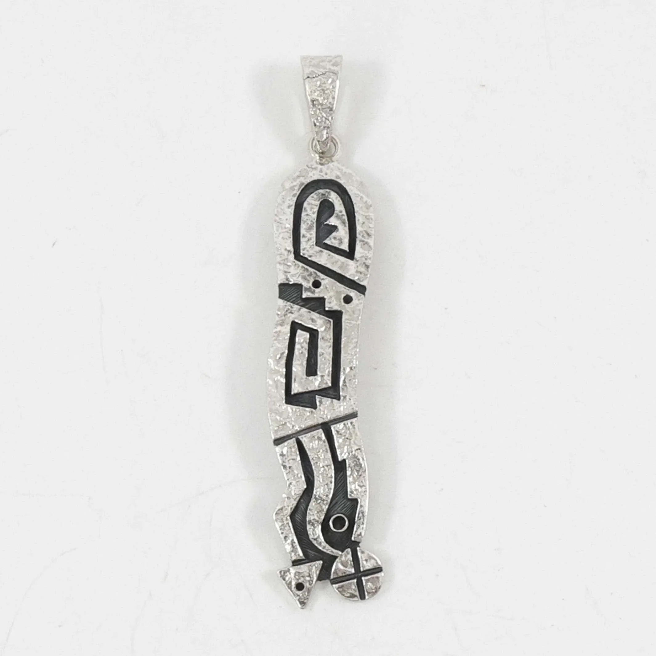 Rain Cloud and Lightning Pendant