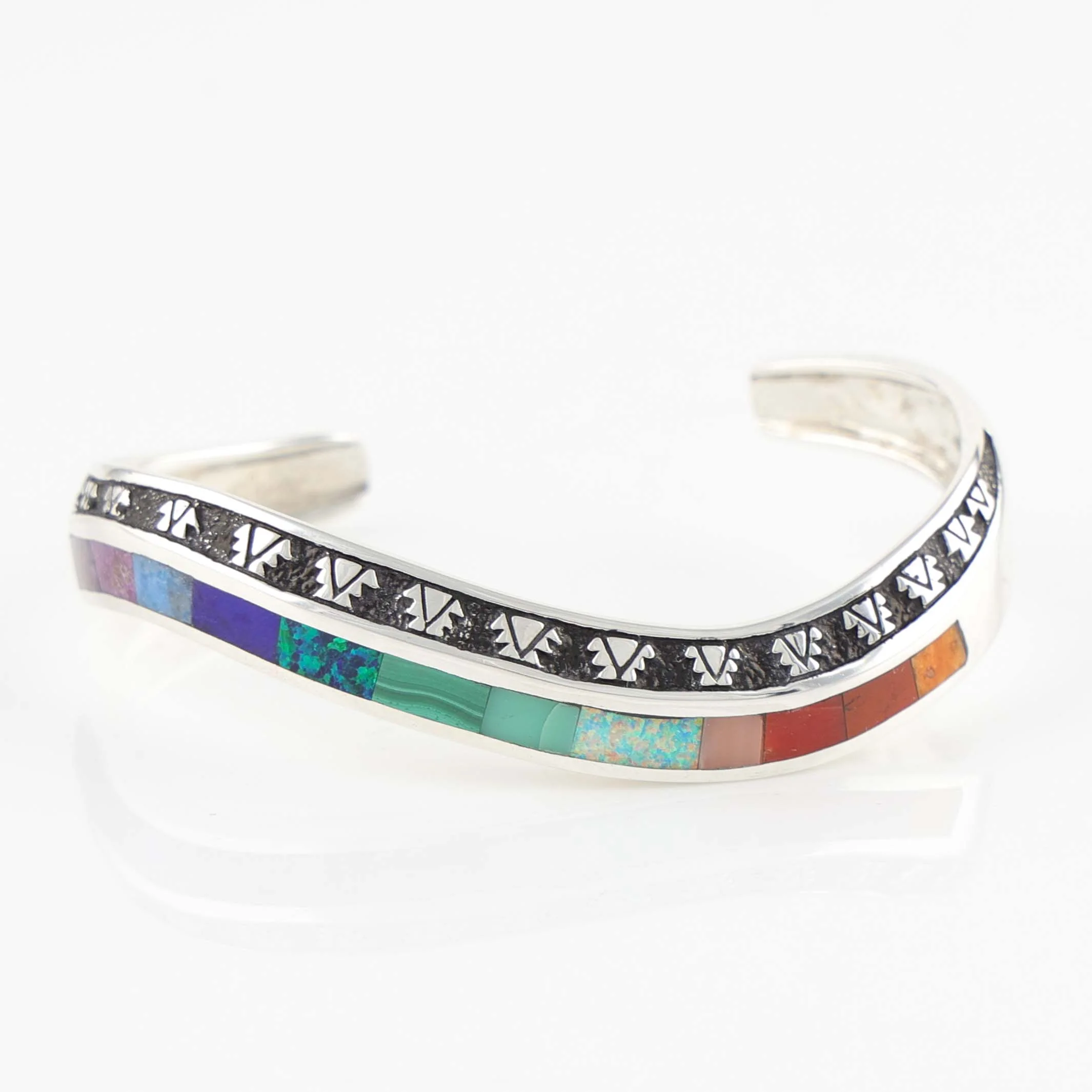 Rainbow Wave Cuff
