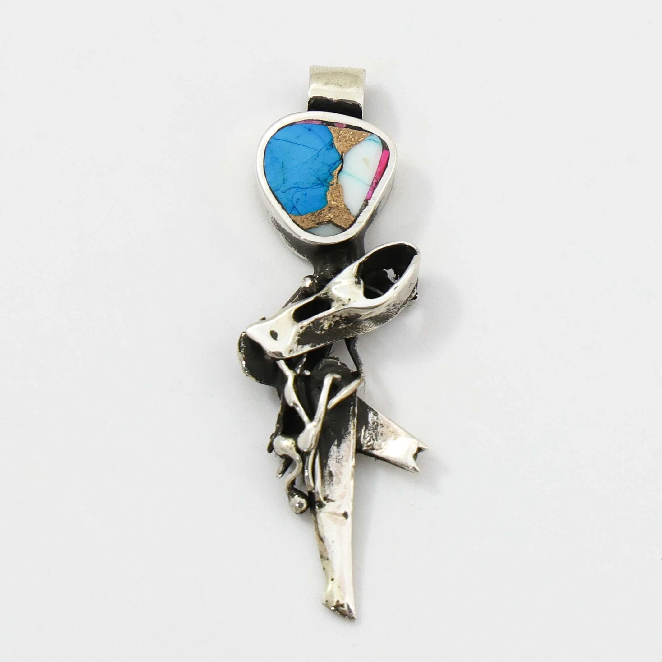 Reversible Inlay Pendant