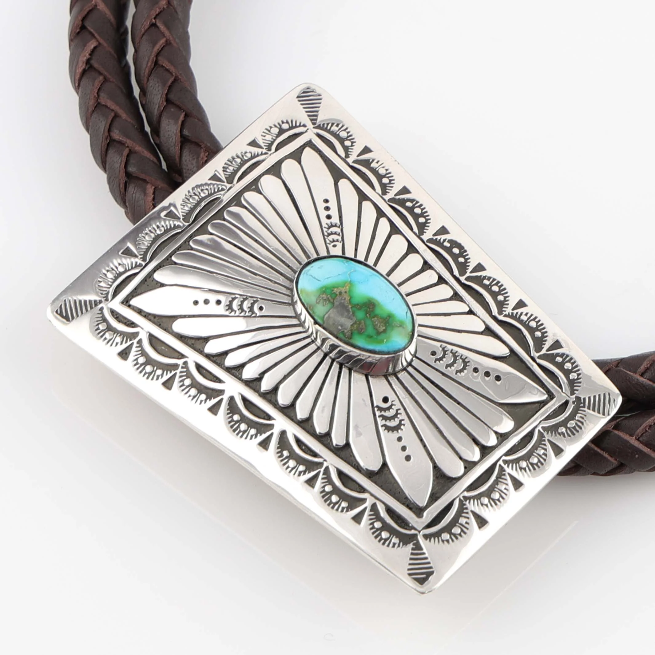 Royston Turquoise Bola Tie - Image 3