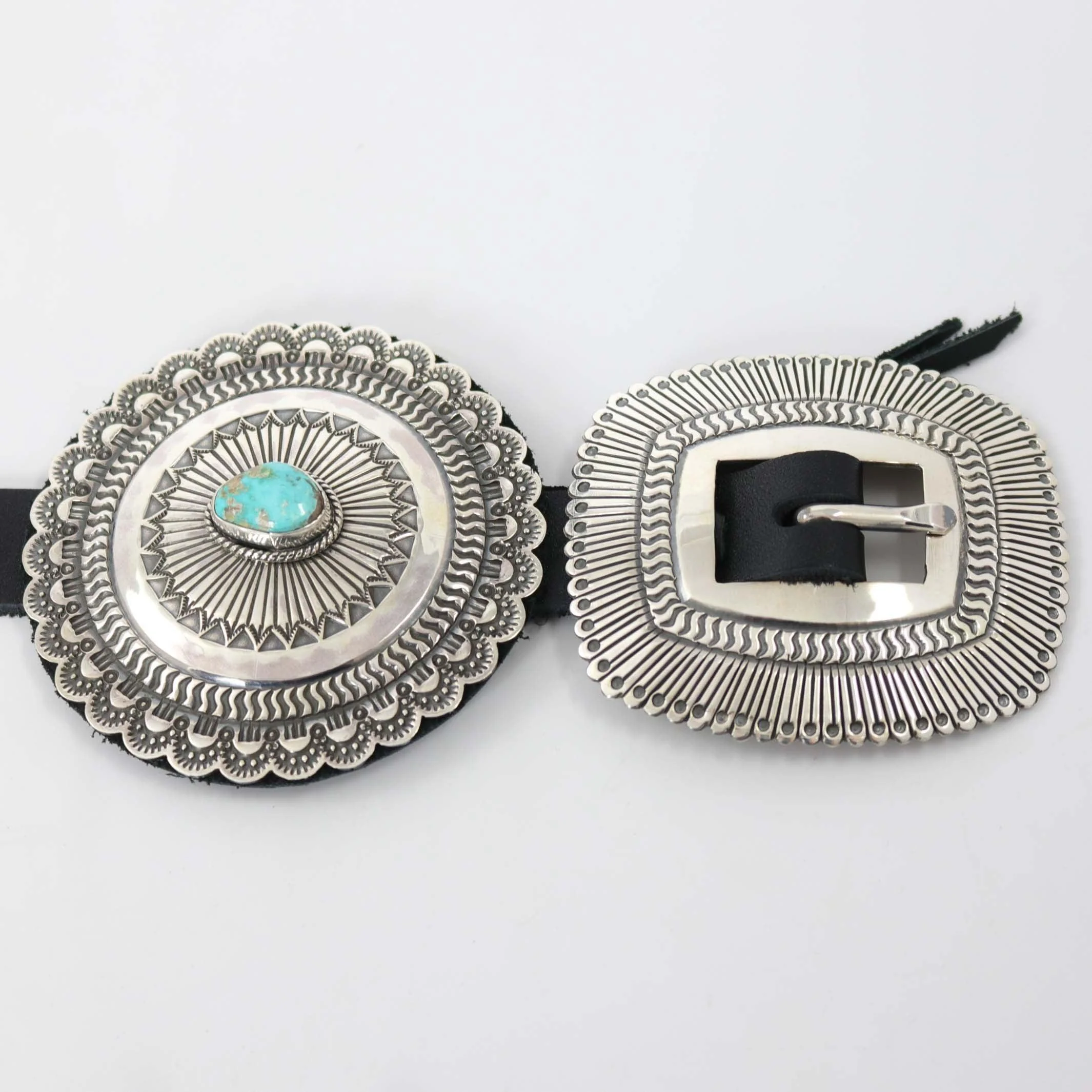 Royston Turquoise Concho Belt - Image 2