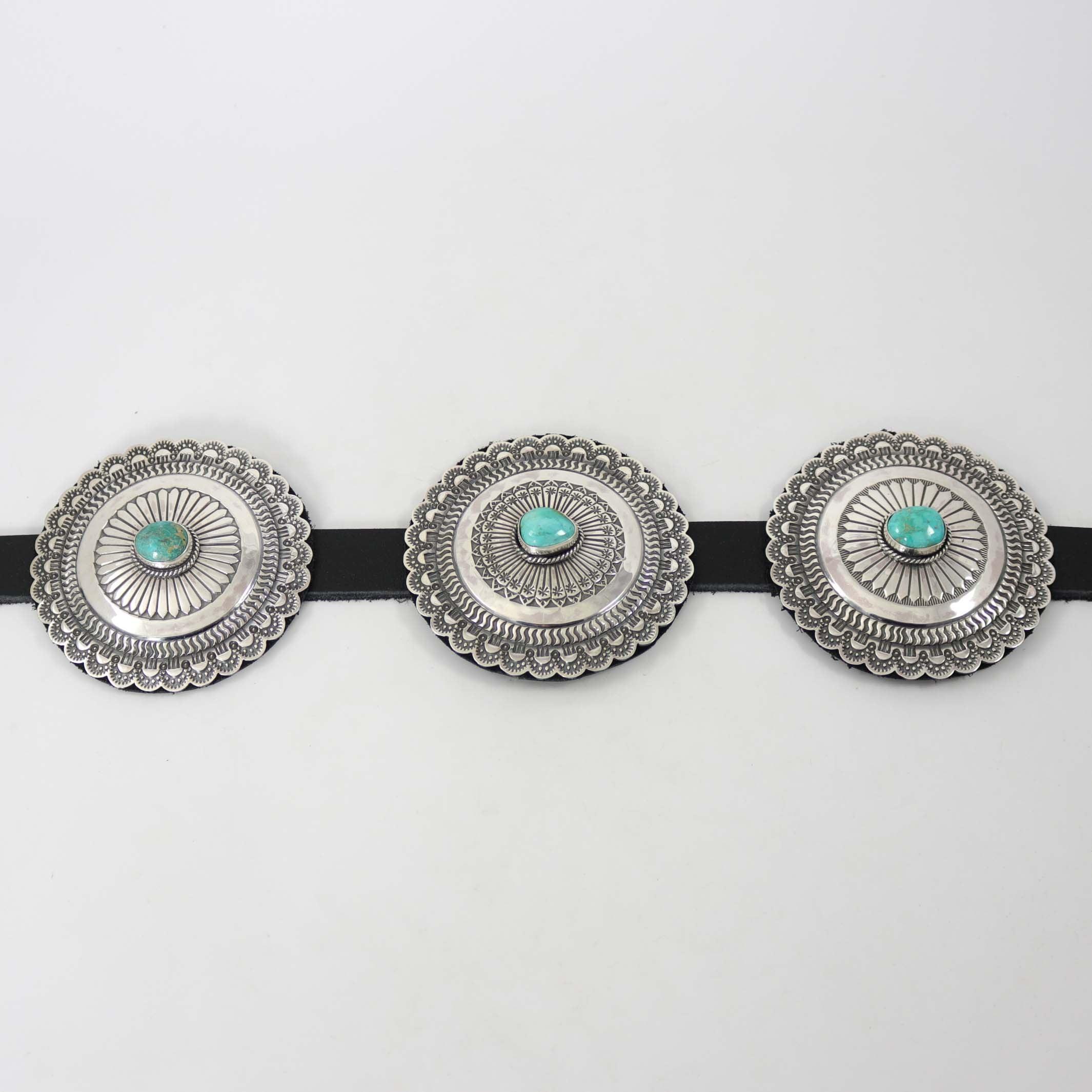 Royston Turquoise Concho Belt - Image 5
