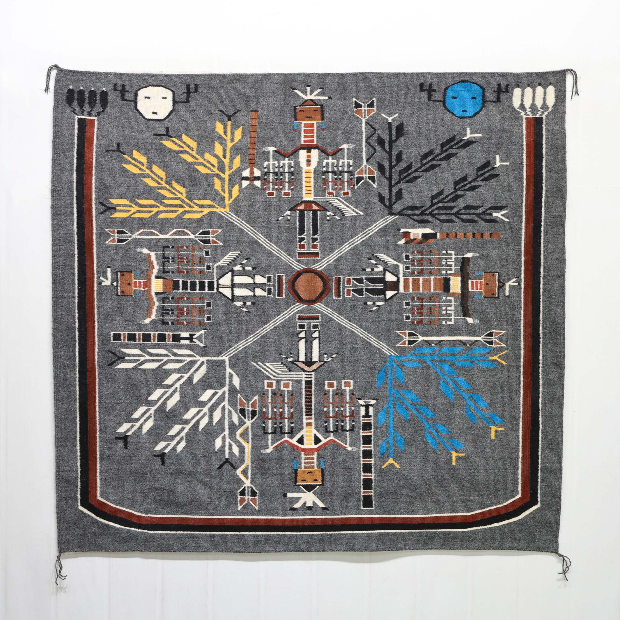 “Feather People” Sandpainting Weaving