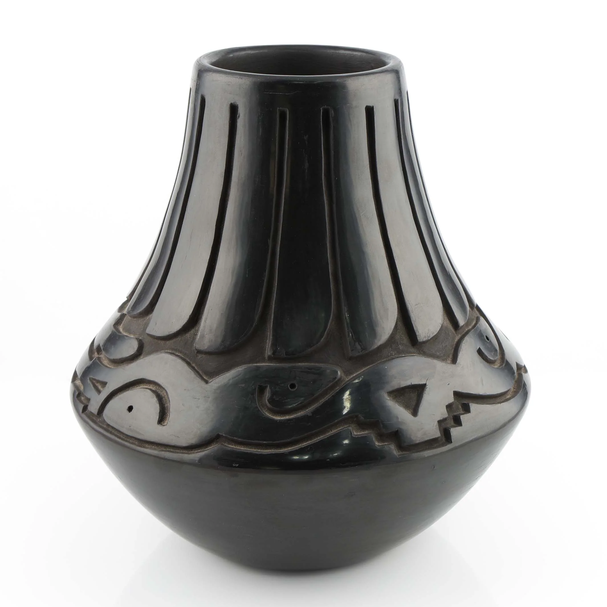 Santa Clara Feather Jar - Image 3